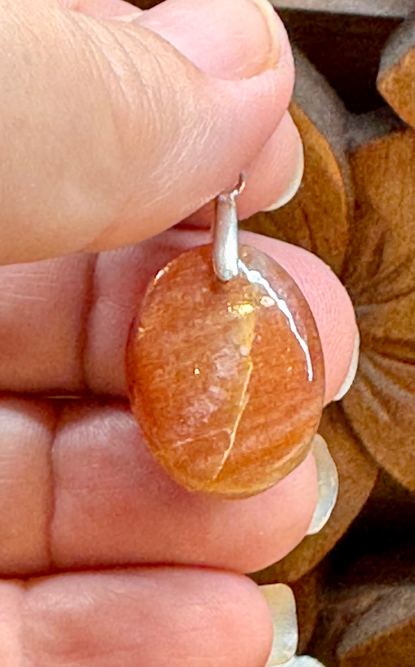 Pendentif de pierre du soleil extra