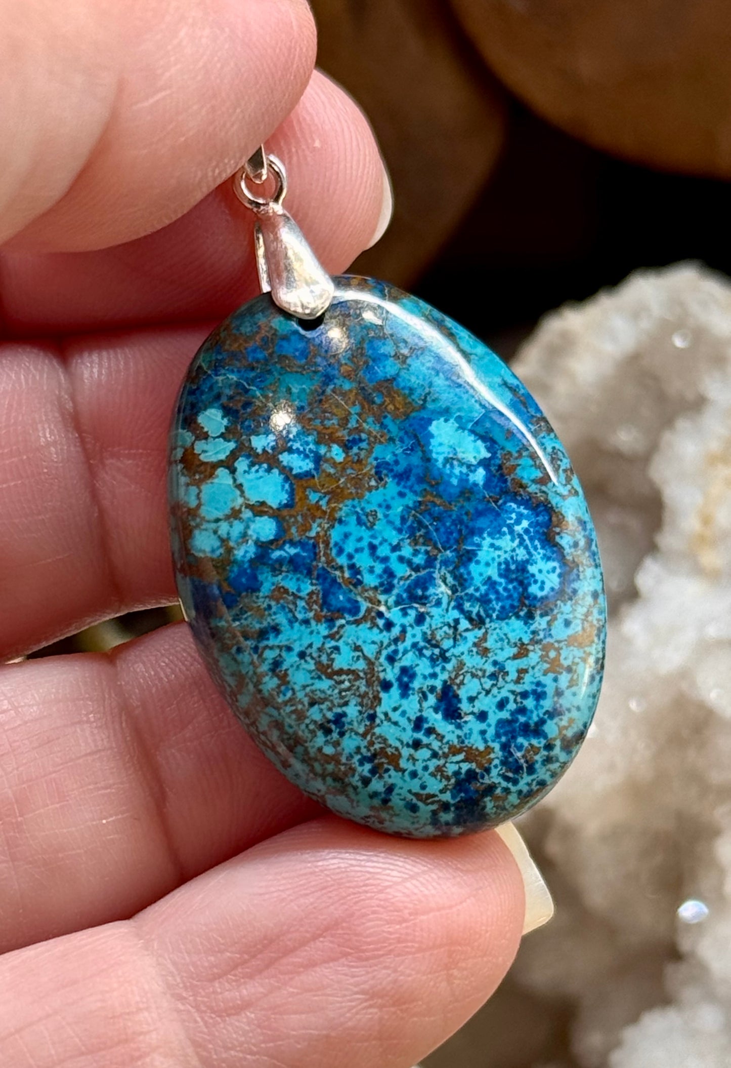 Pendentif de shattuckite
