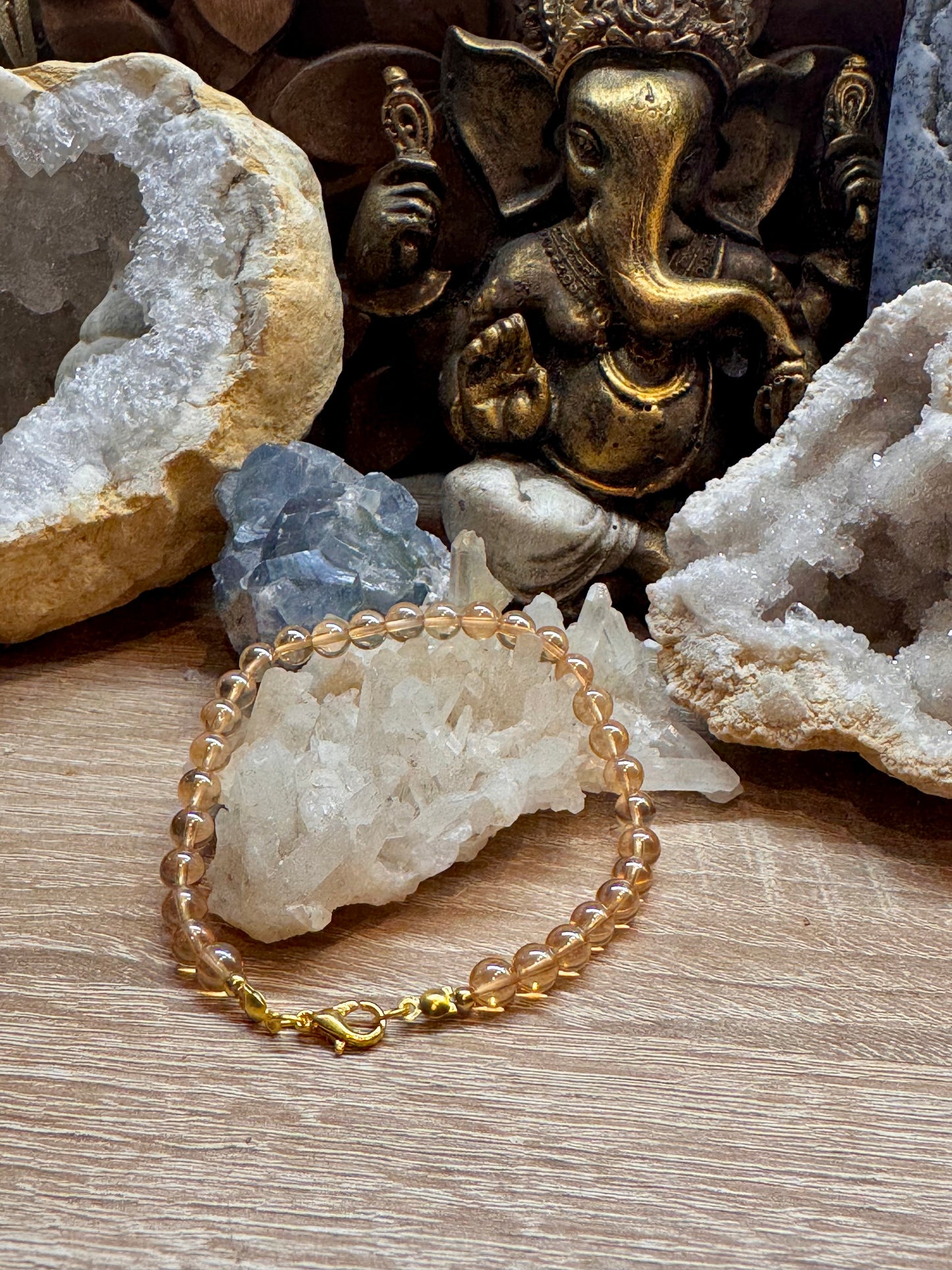 Bracelet en Aqua aura sunset