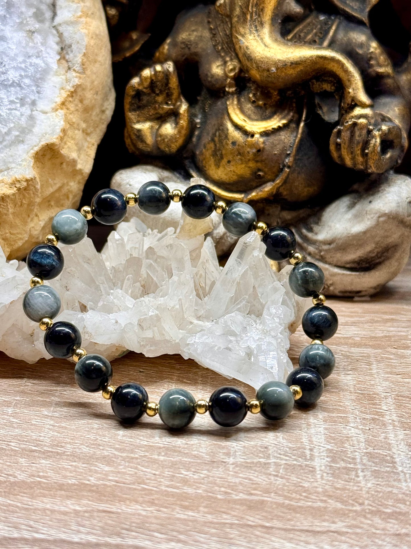 Bracelet Oeil de chat et/ou Oeil de tigre ou de faucon
