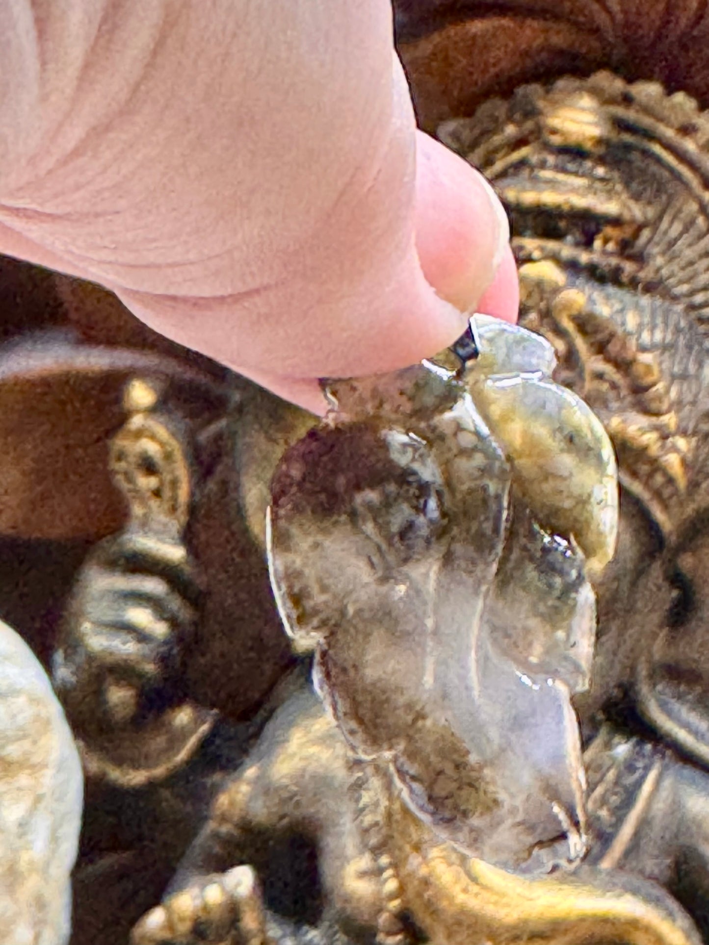 Pendentif d’agate mousse n.9