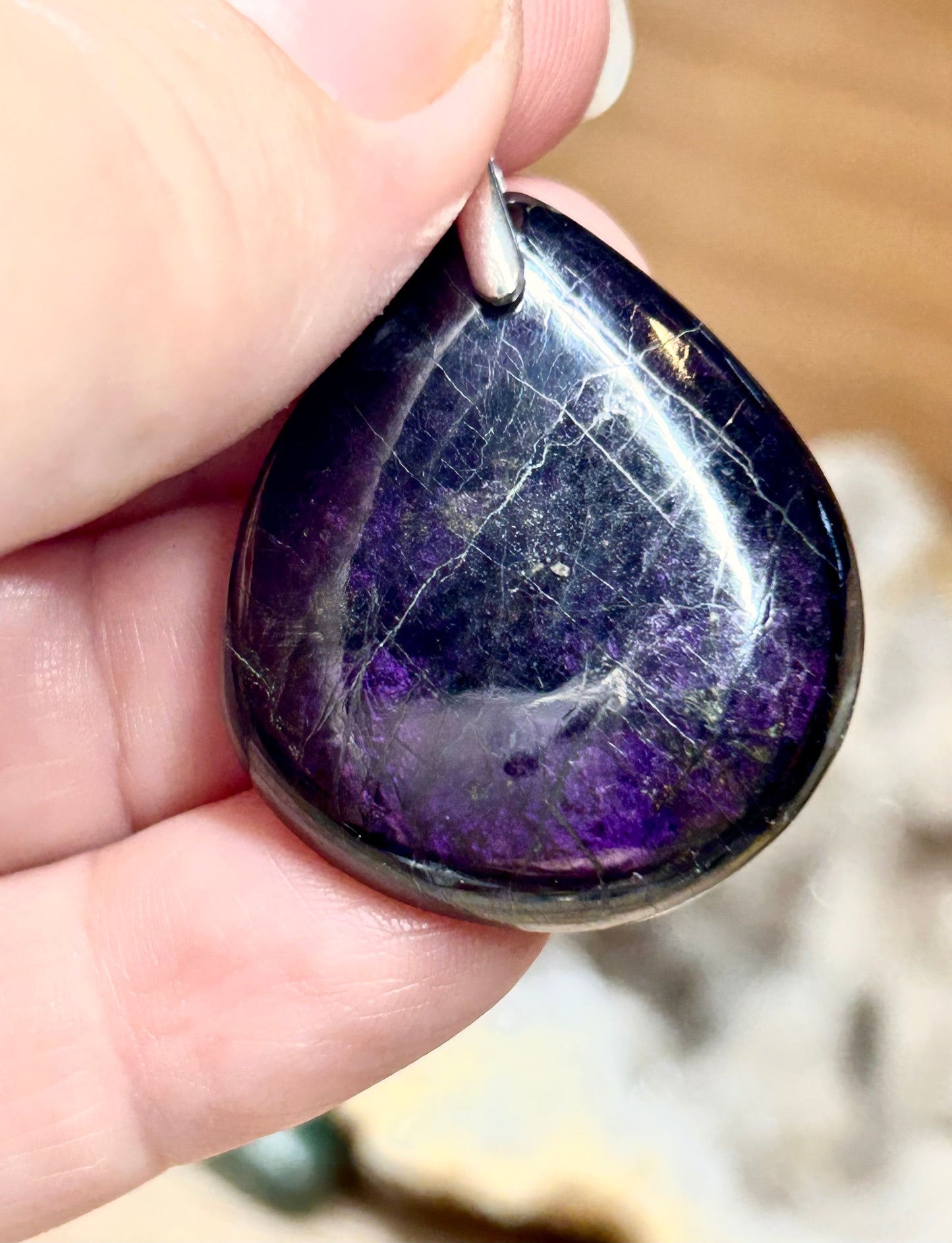Pendentif de purpurite