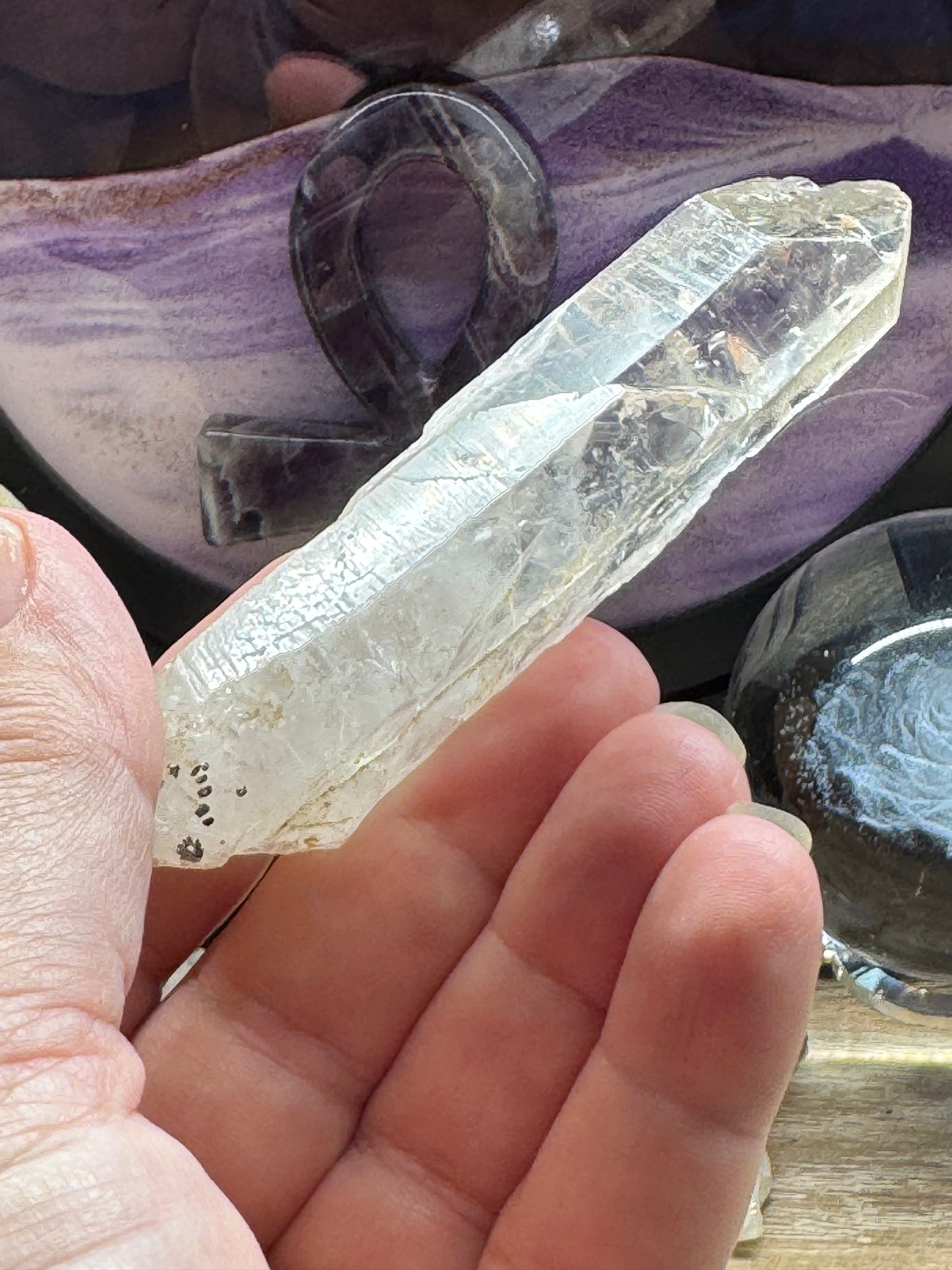 Pointe de Quartz Lémurien 2