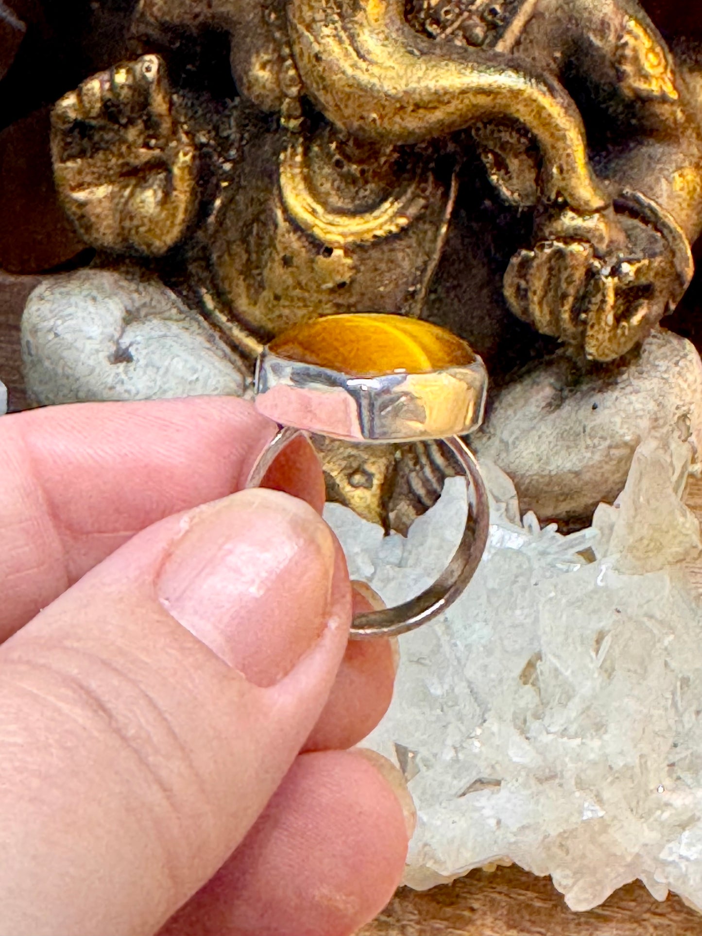 Bague Oeil de tigre