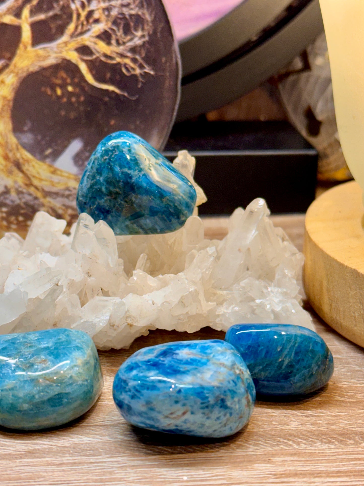 Pierres roulées d’Apatite