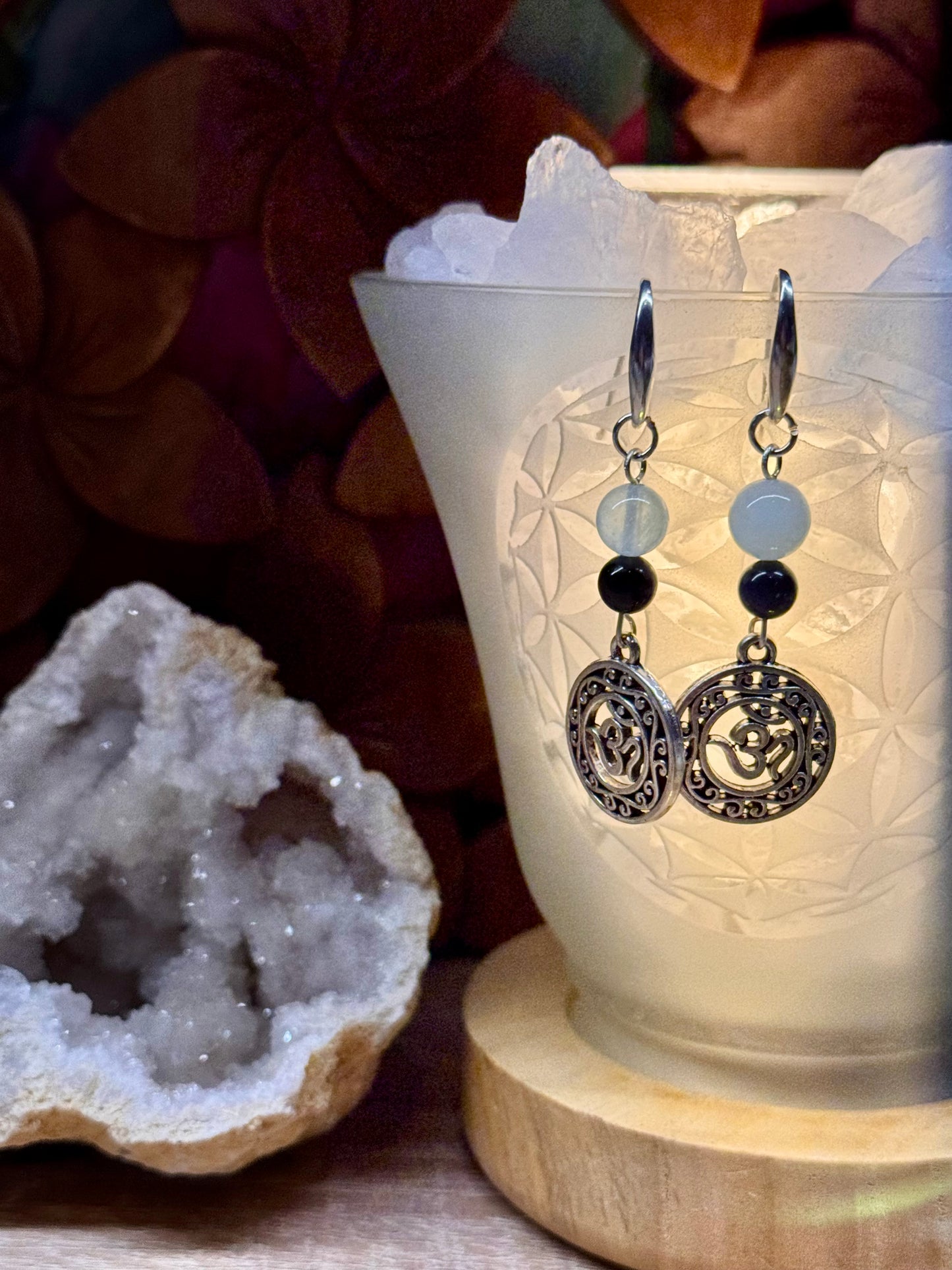 Boucles d’oreilles Ôm