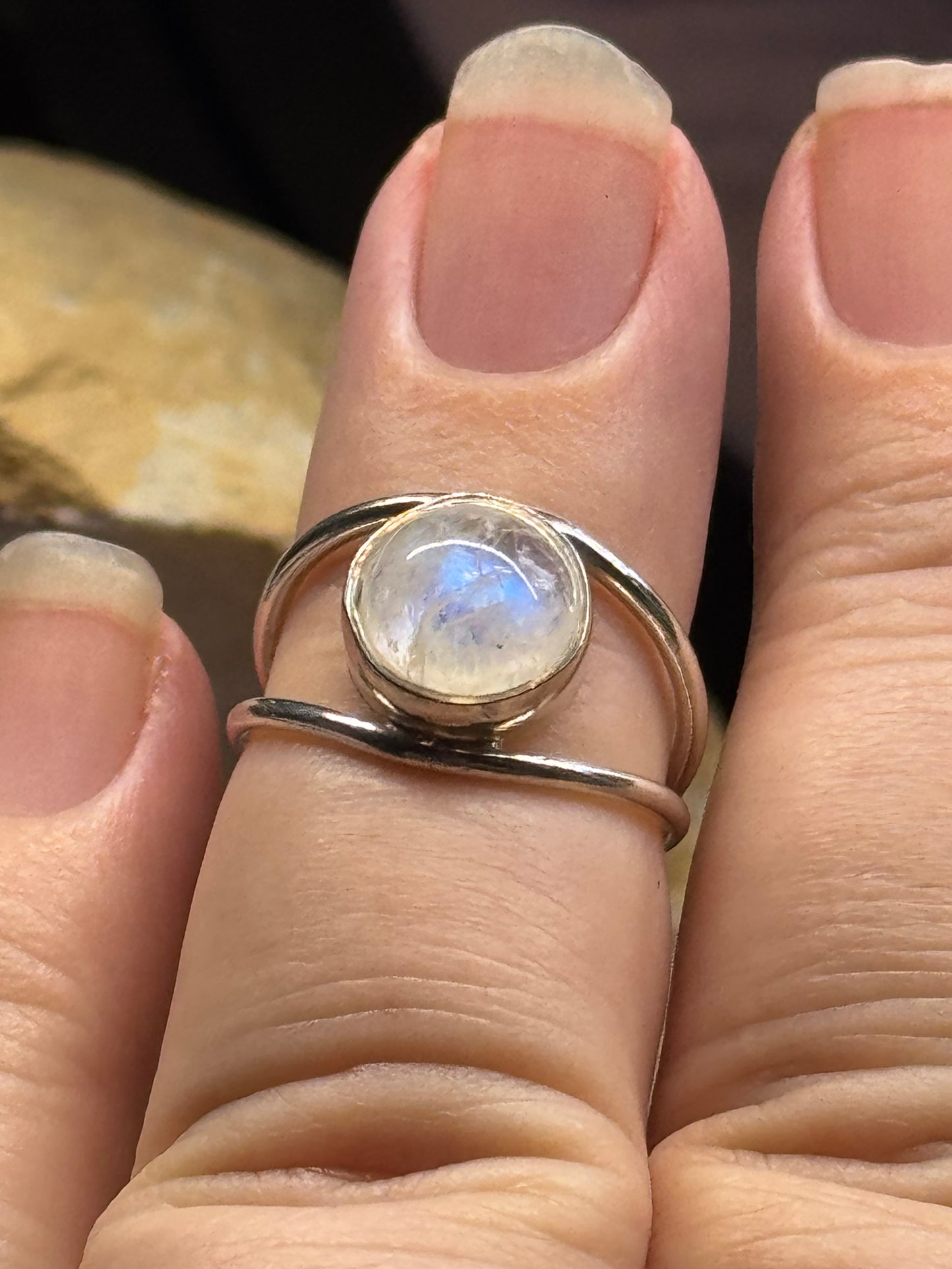 Bague Péristérite T49