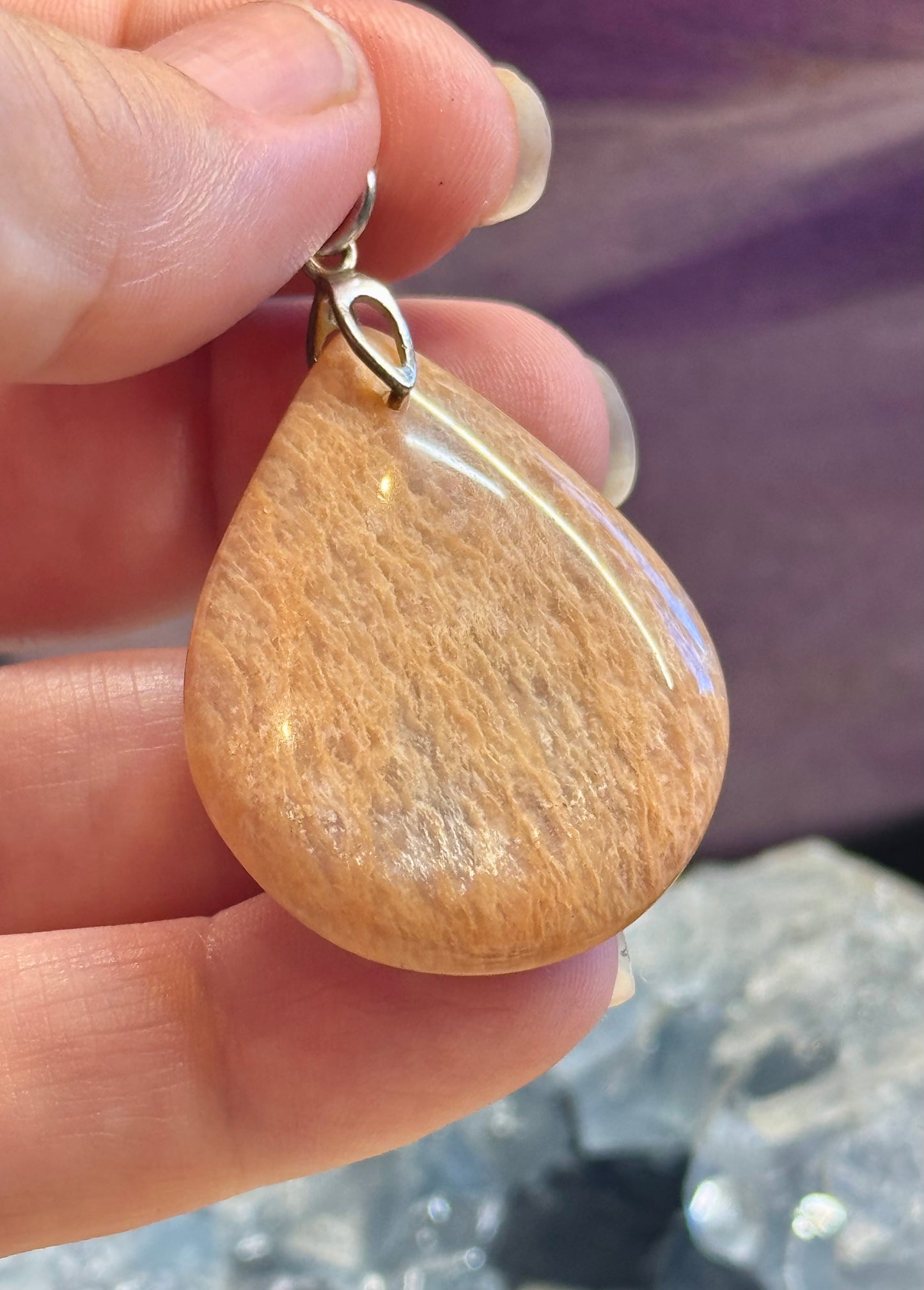 Pendentif de Pierre de Lune