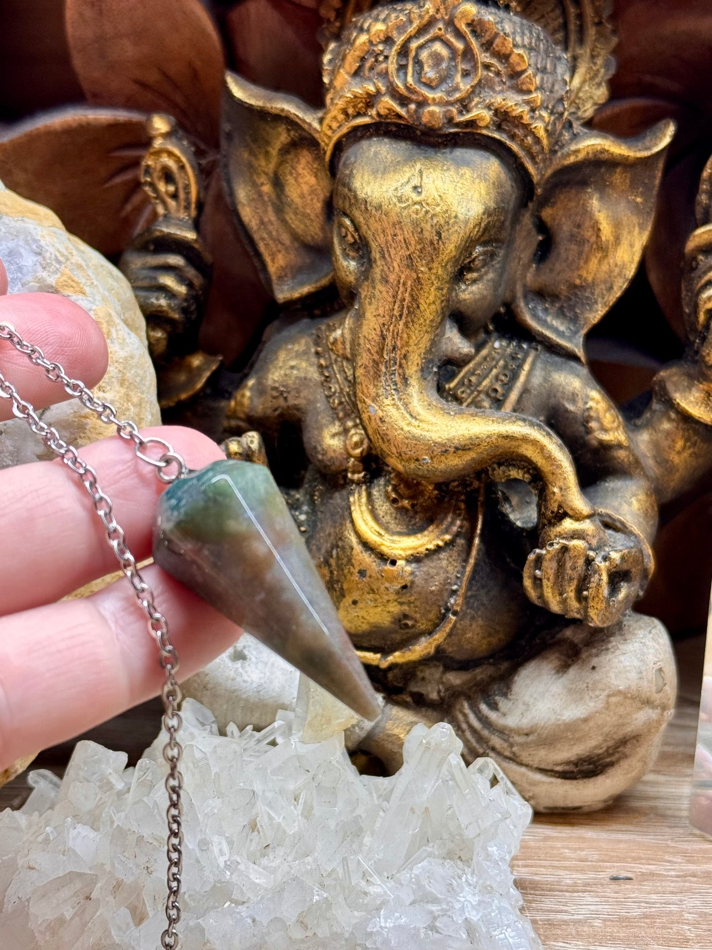 Pendule en Agate Indienne