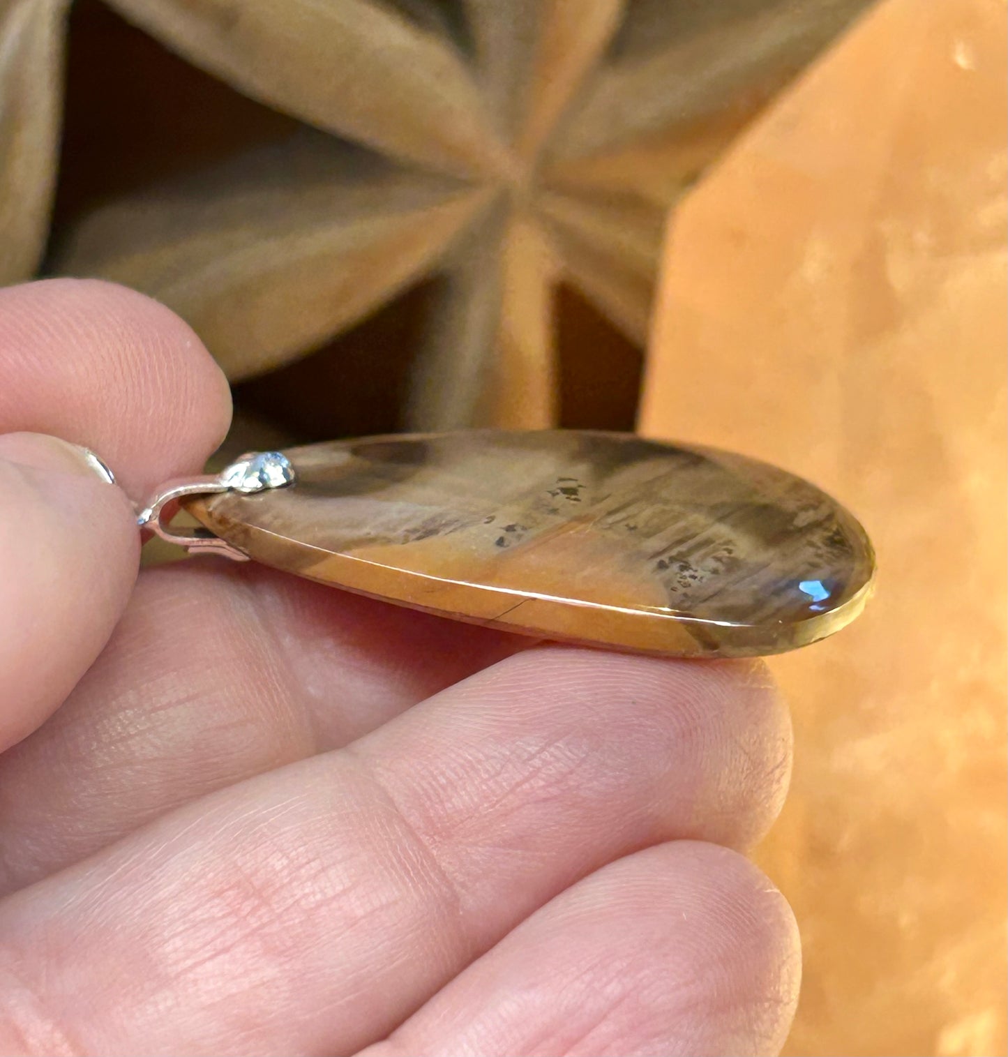 Pendentif de jaspe impérial