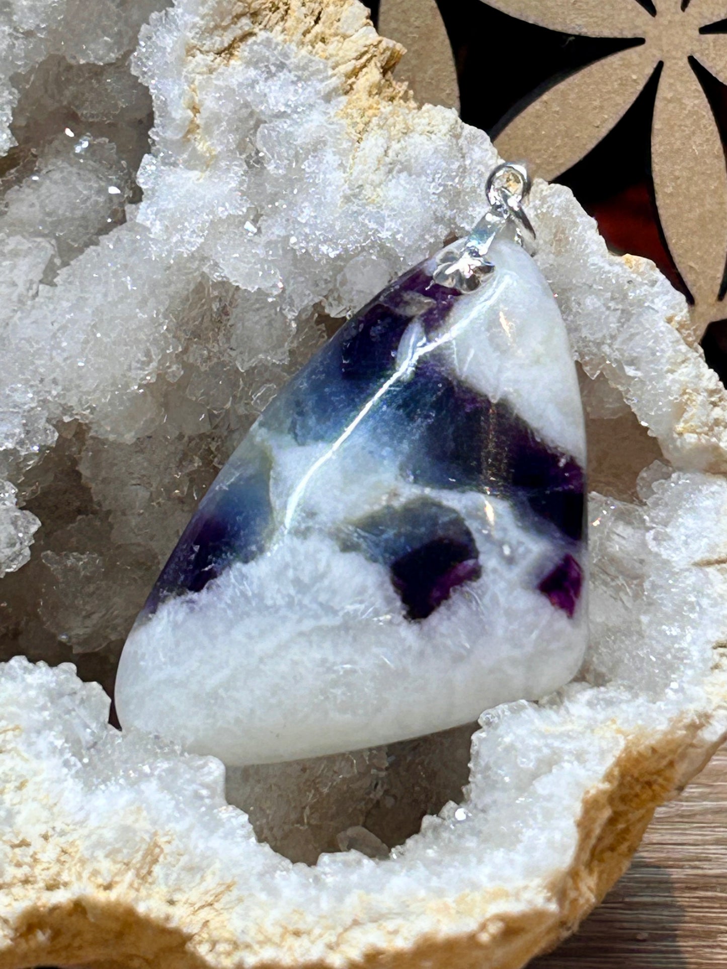 Pendentif de fluorine