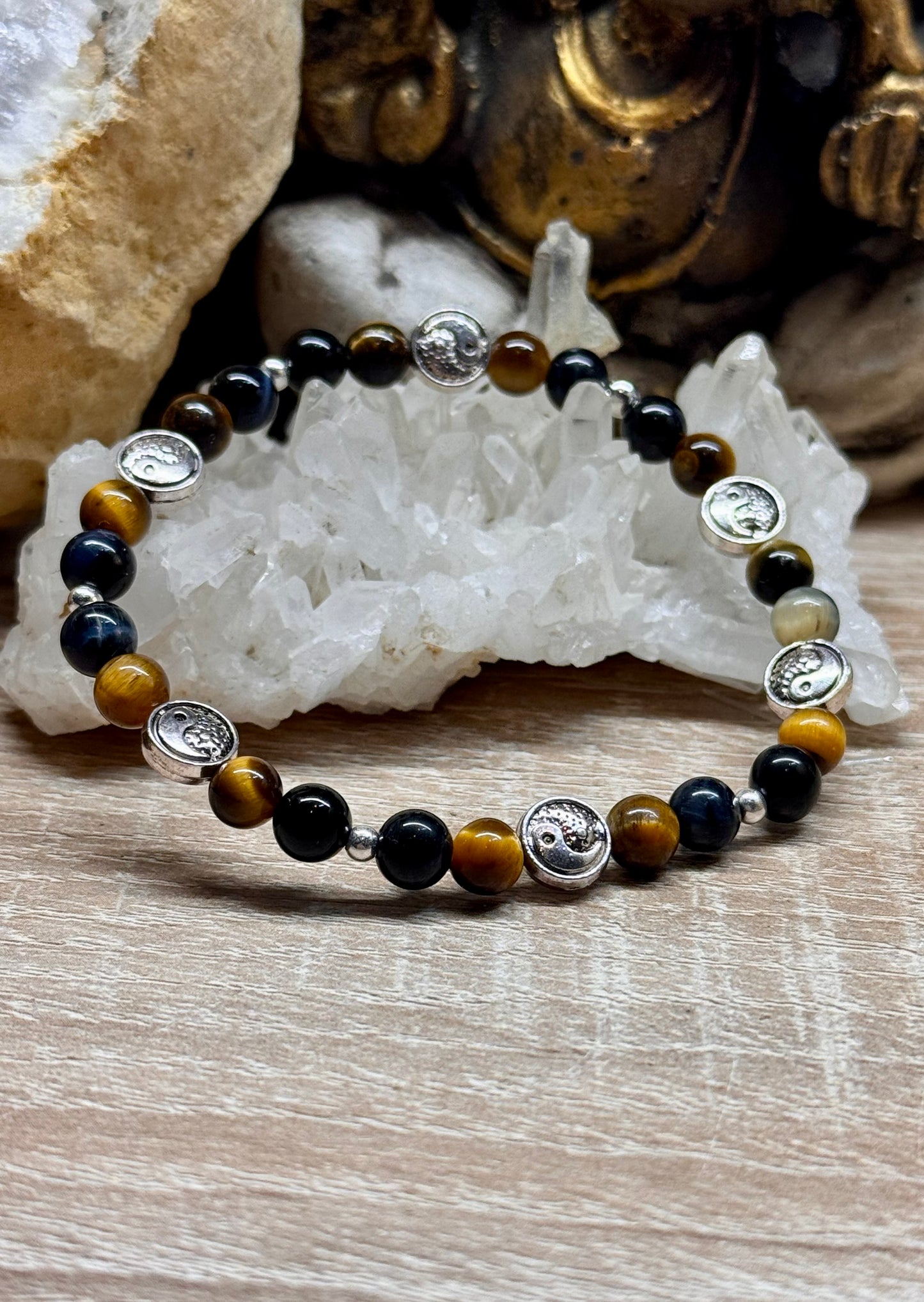 Bracelet "Équilibre" Yin et Yang