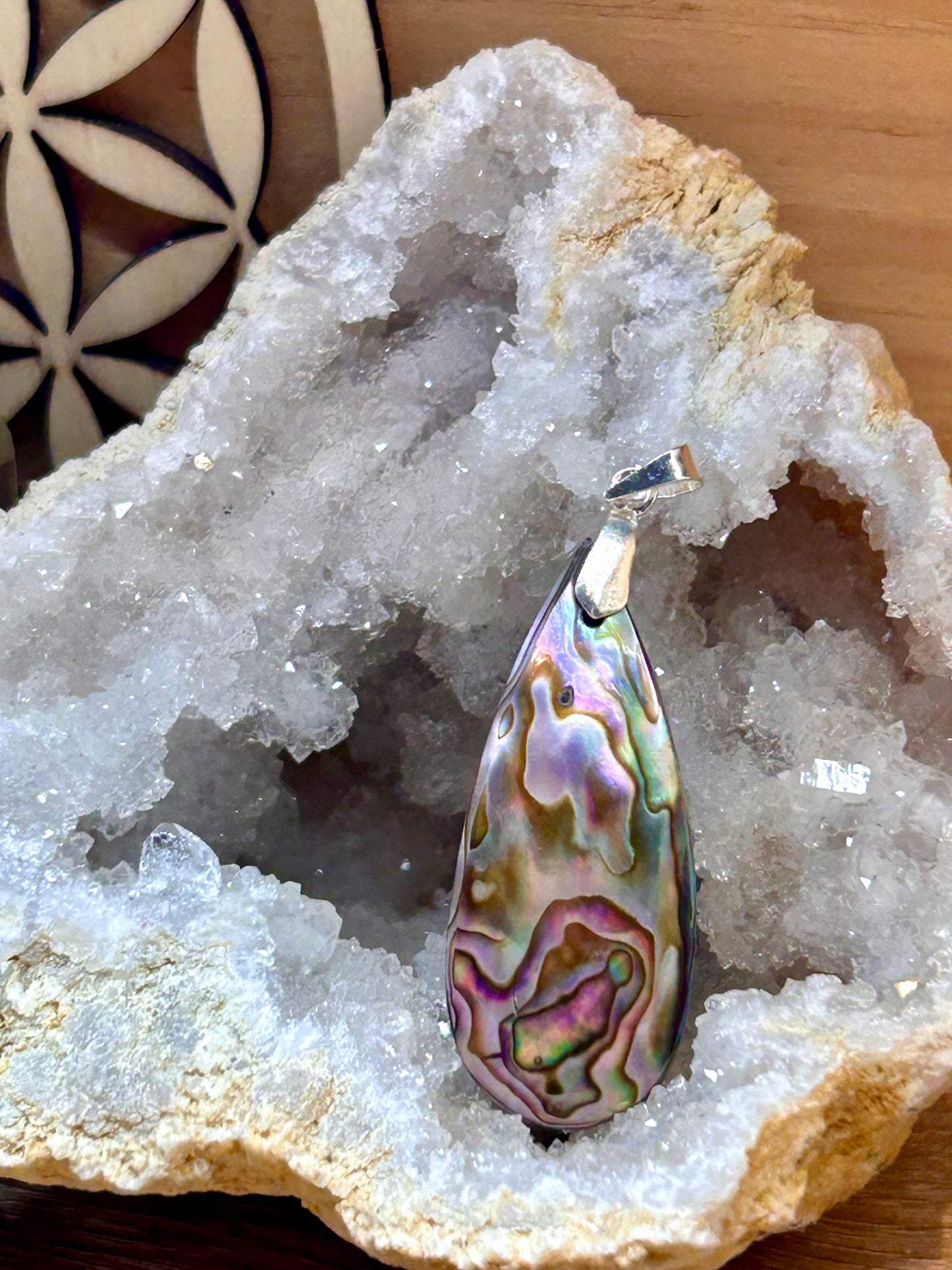 Pendentif d’abalone