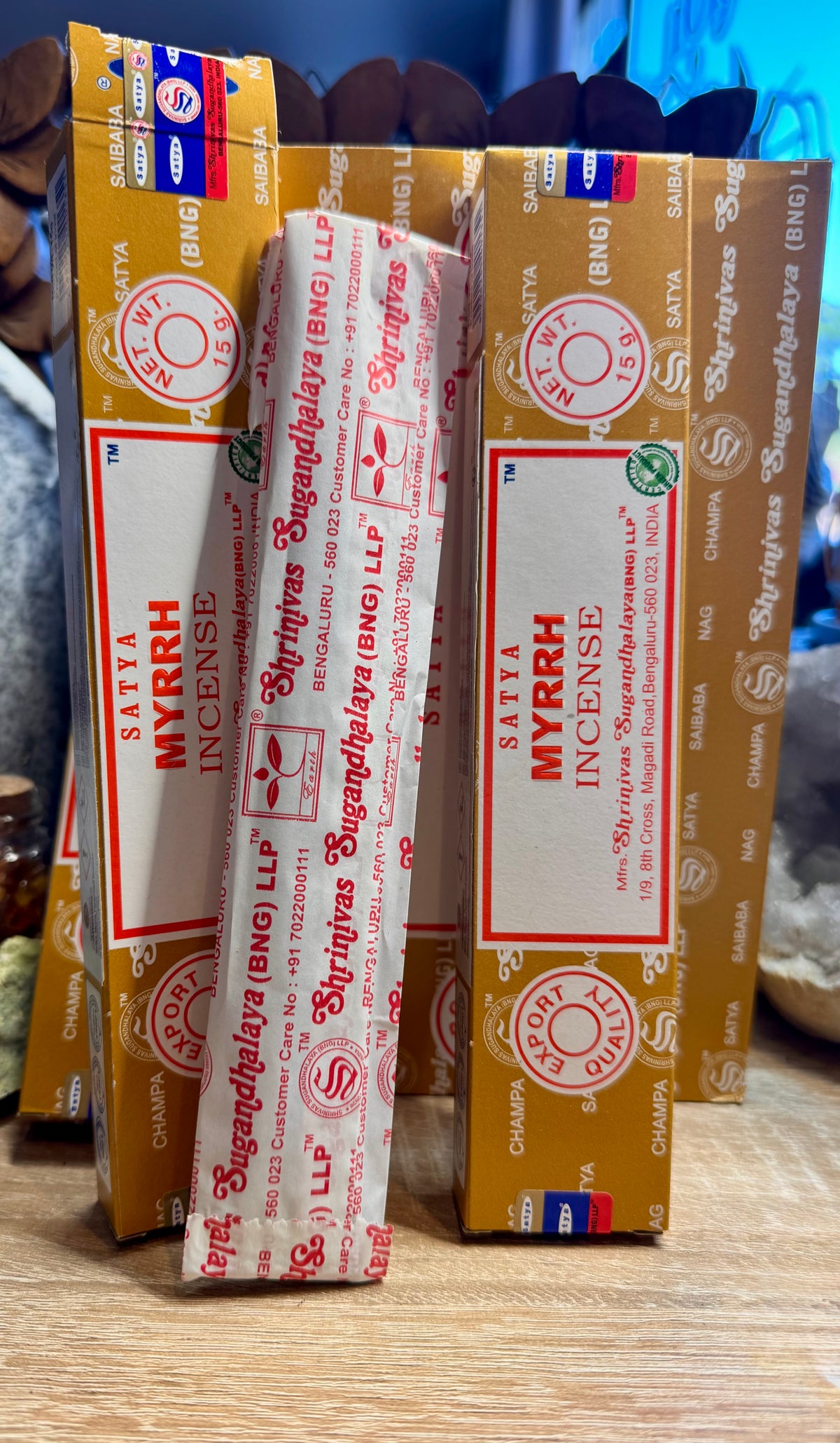 Encens Satya Myrrh