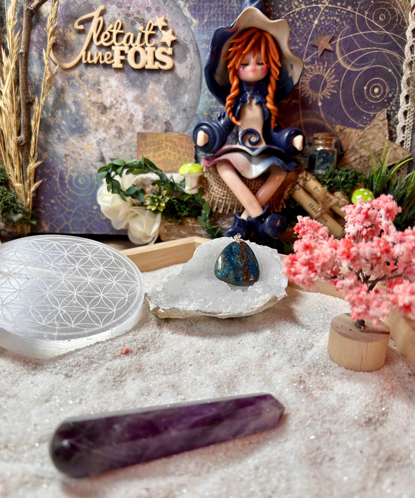 Pendentif d’Azurite