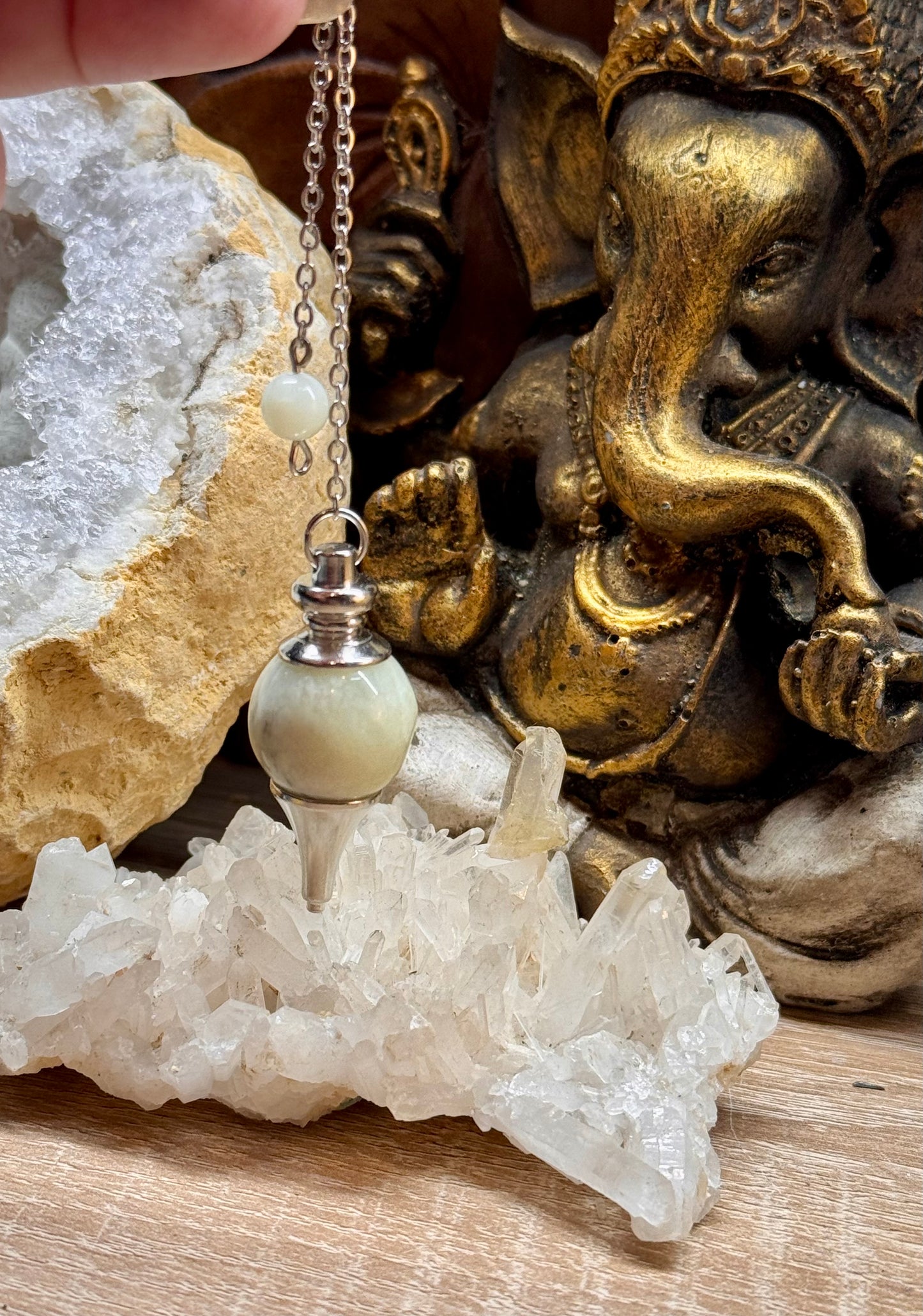 Pendule sphérique en Jade