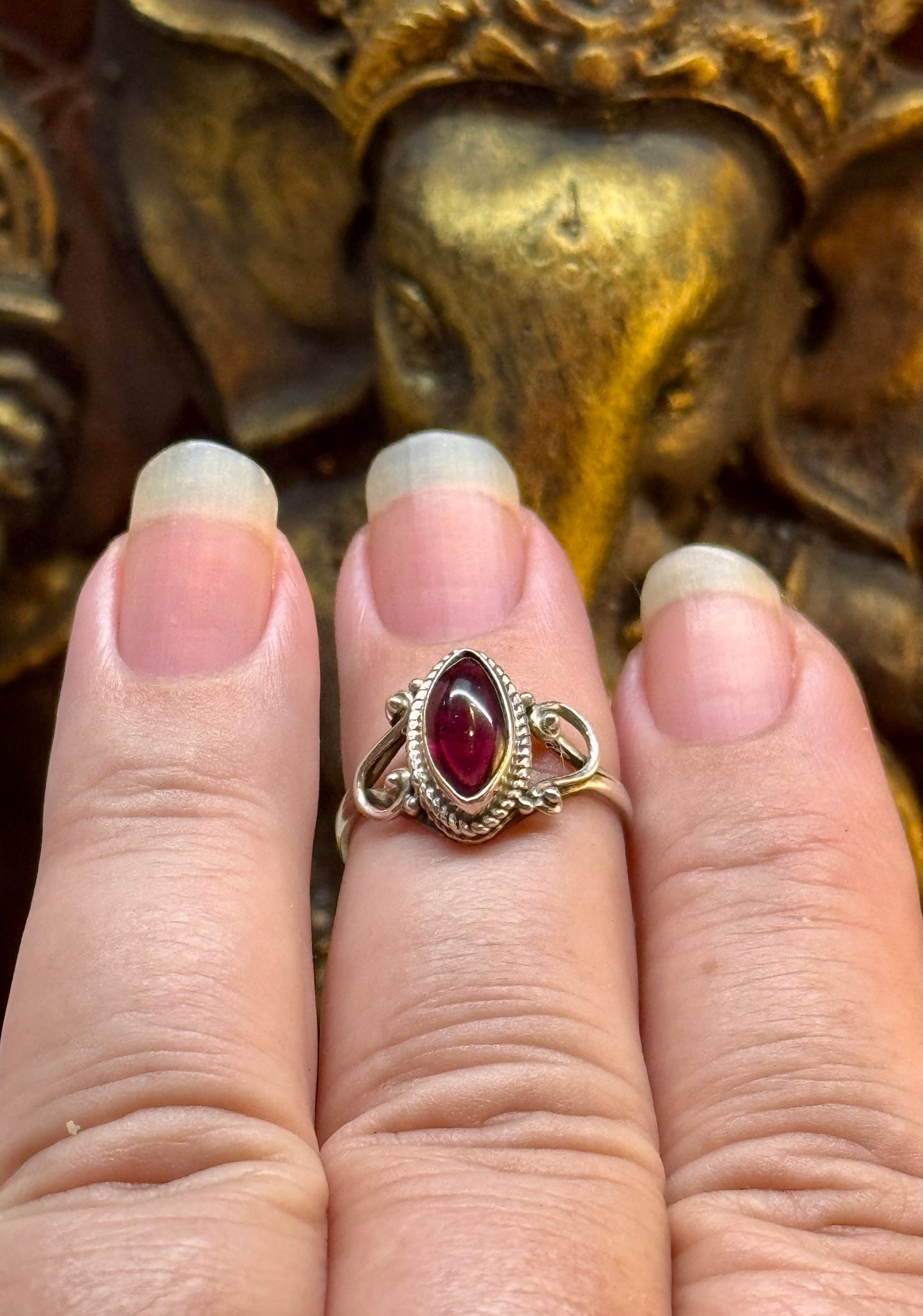 Bague Grenat T50,5