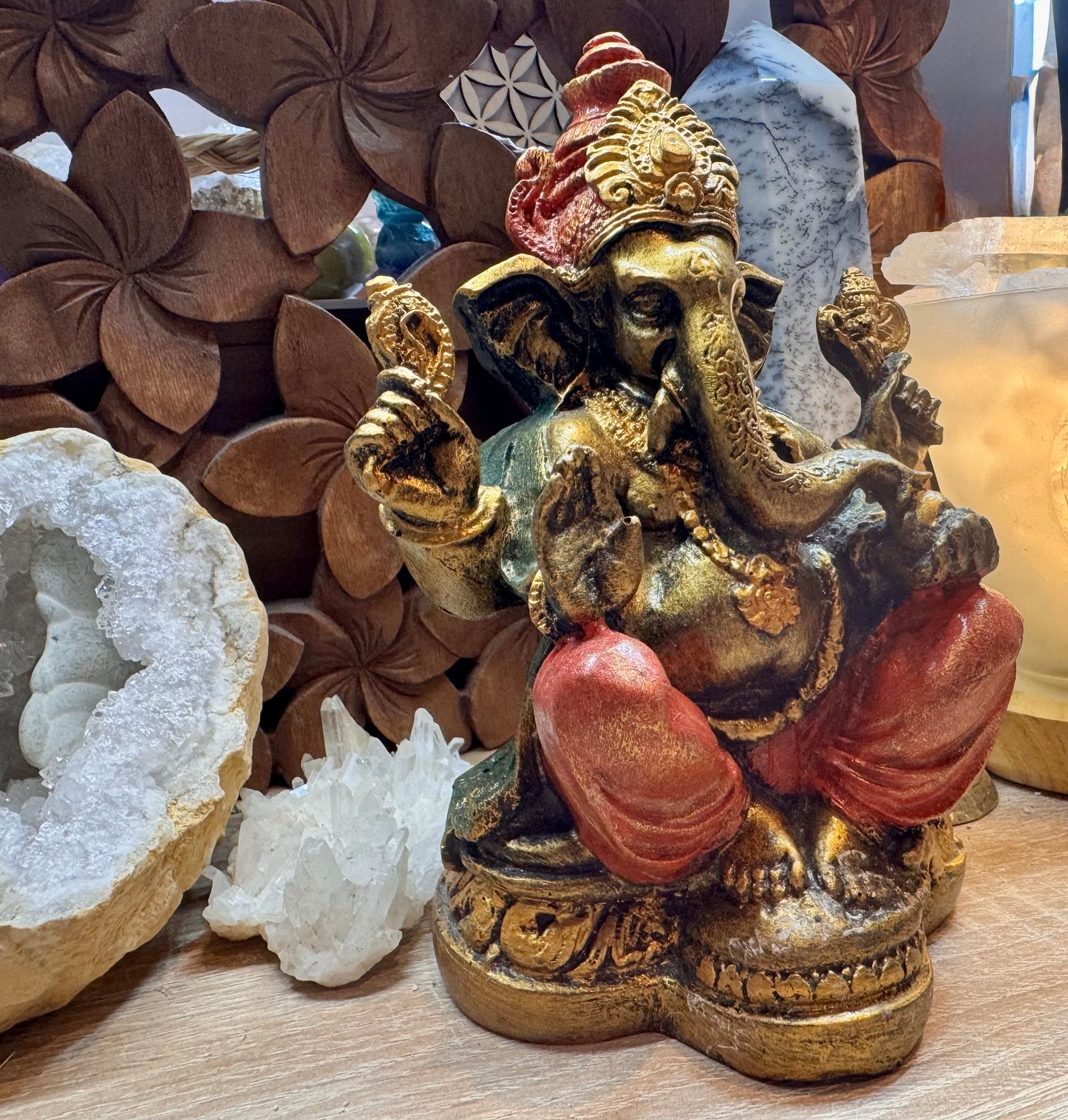 Statue Ganesh en résine