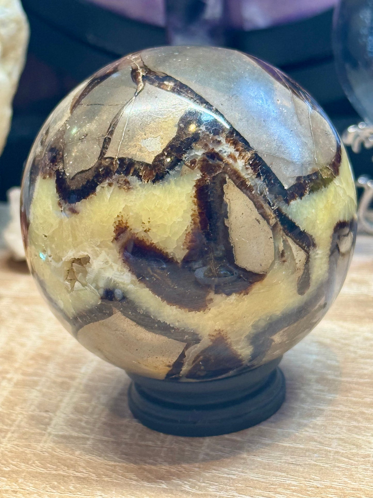 Sphère de Septaria Sauvage