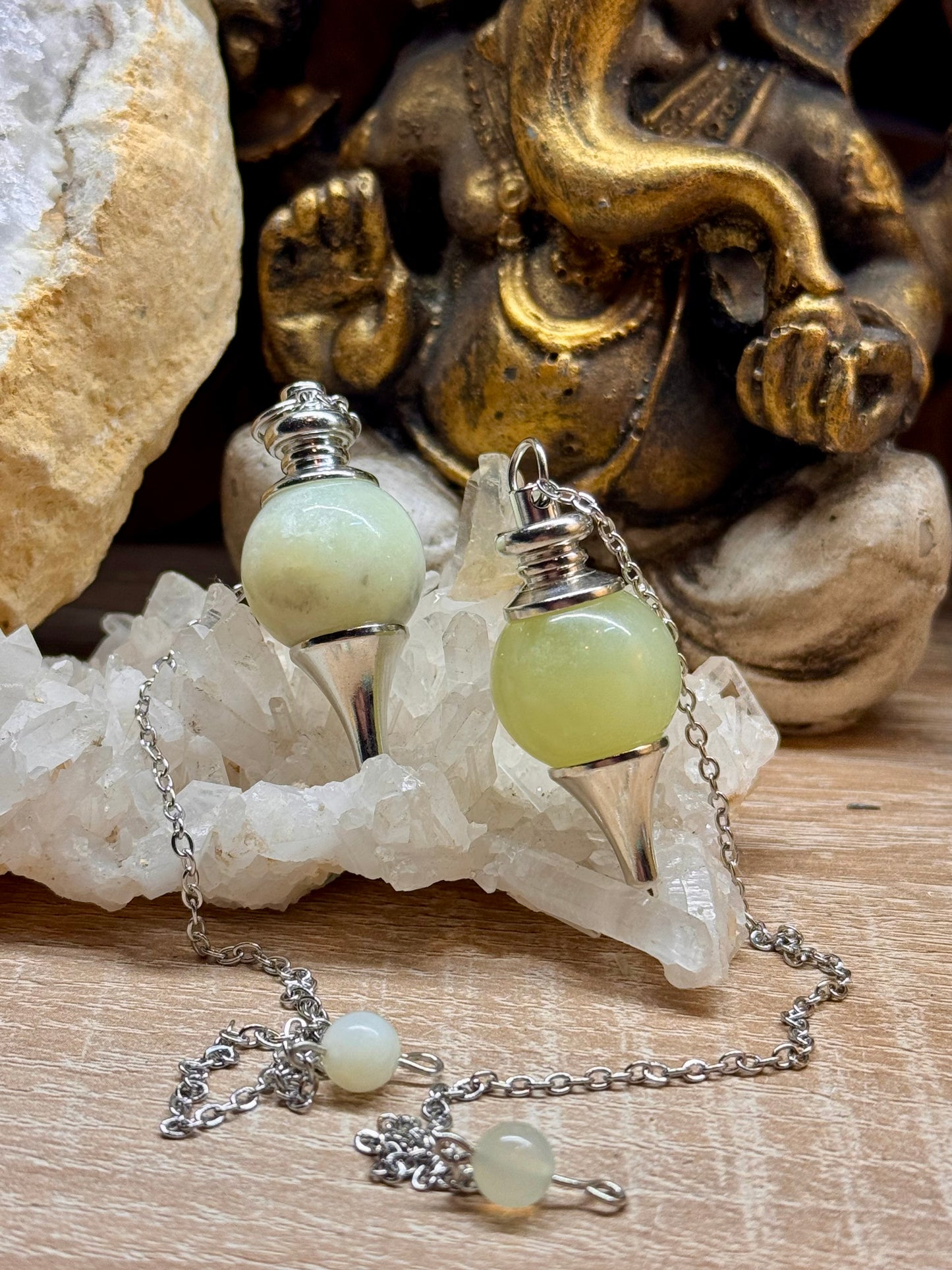 Pendule sphérique en Jade