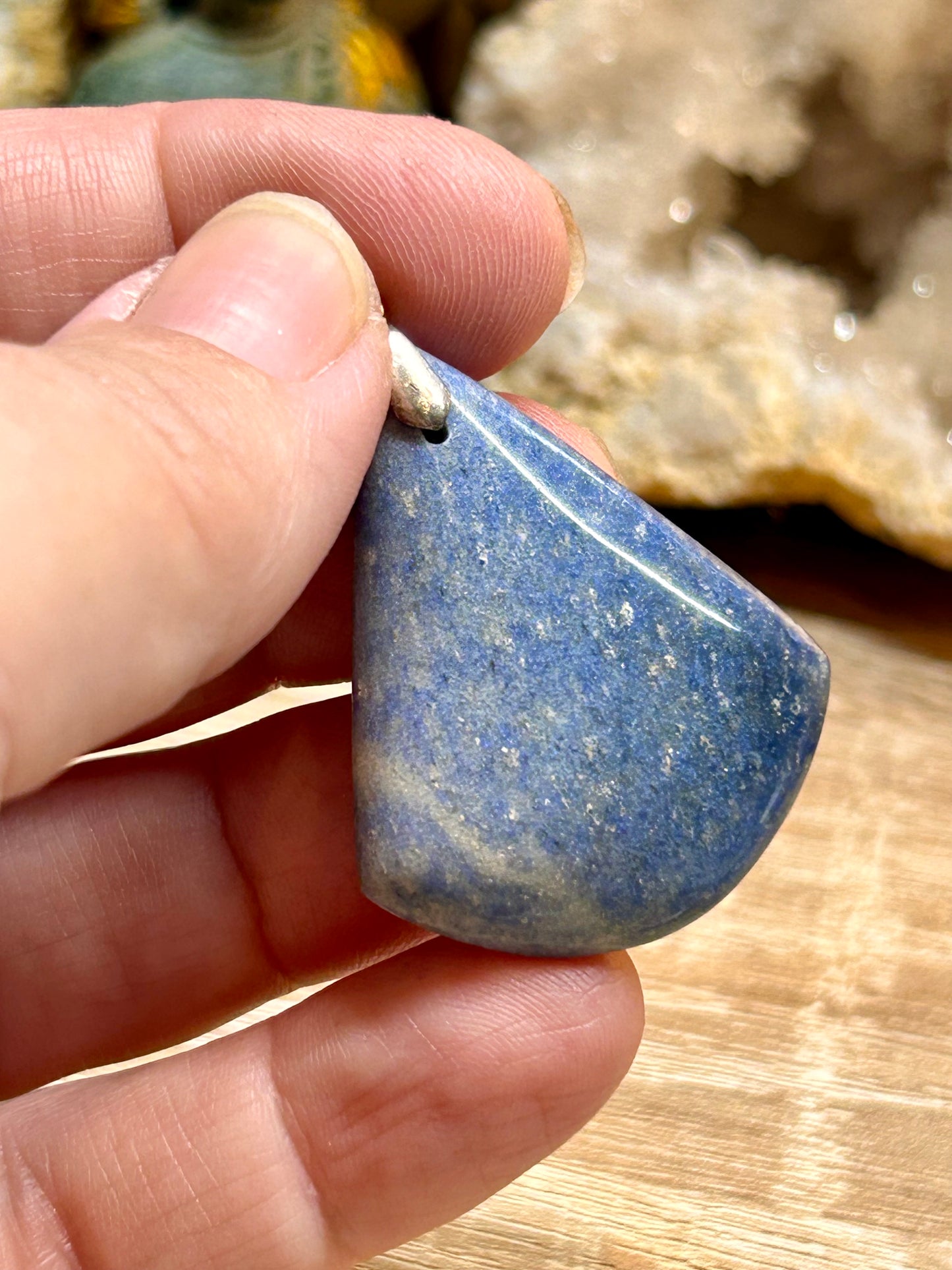 Pendentif de lazulite