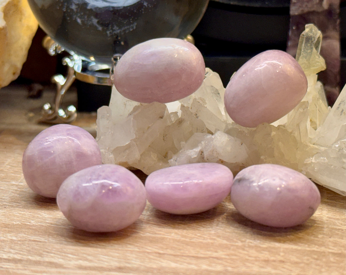 Pierre roulée de Kunzite