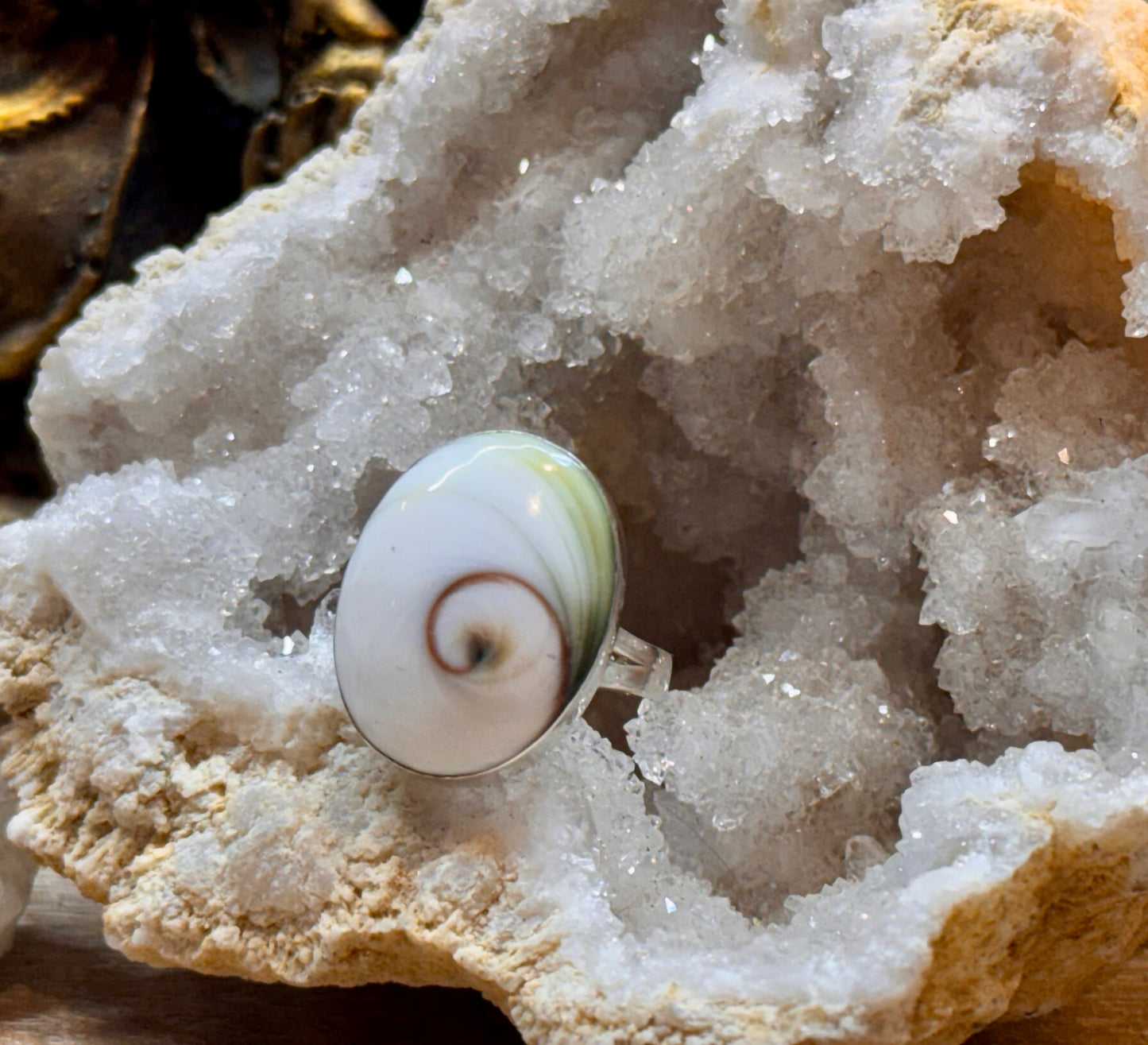 Bague Œil de Shiva T52