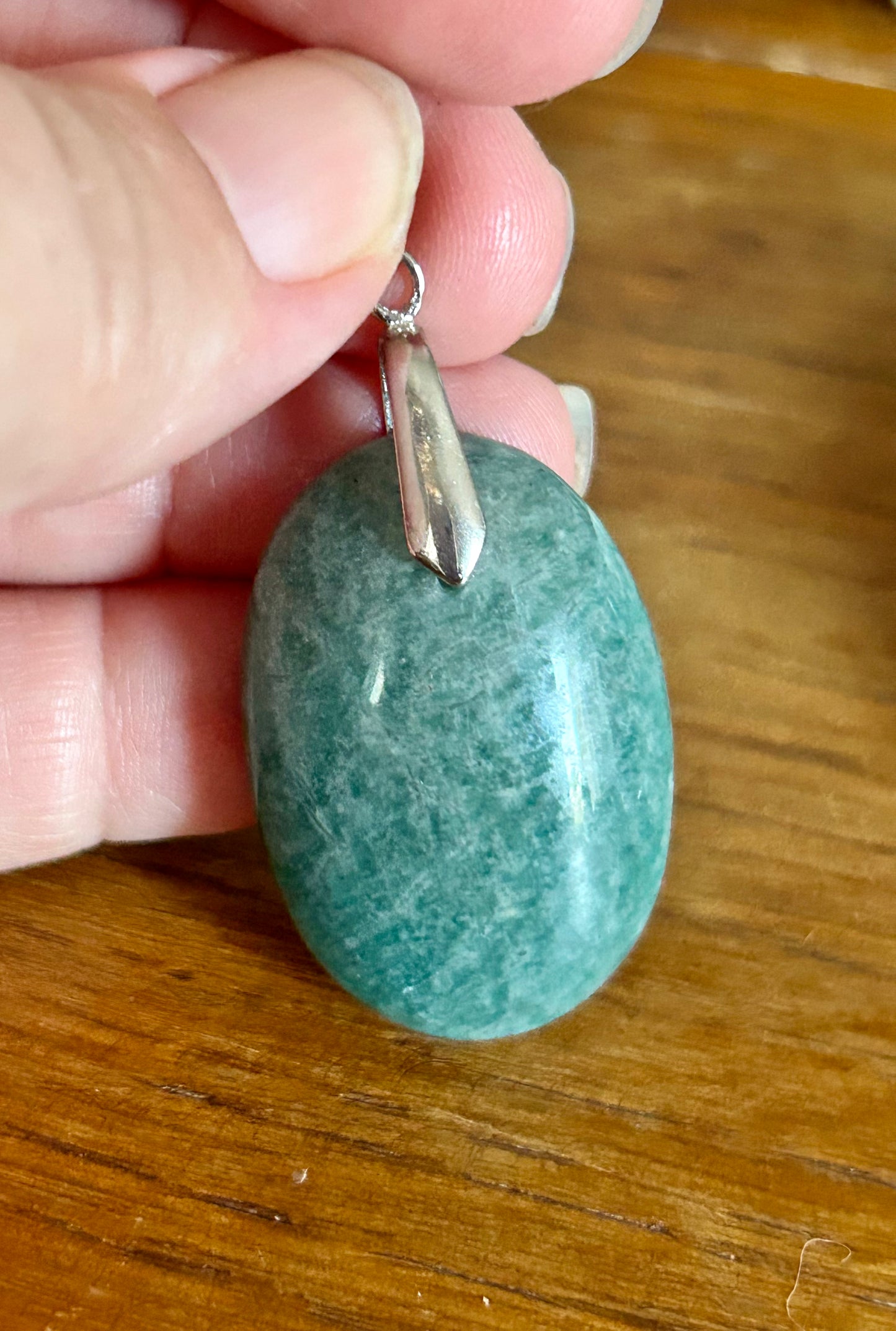 Pendentif en amazonite