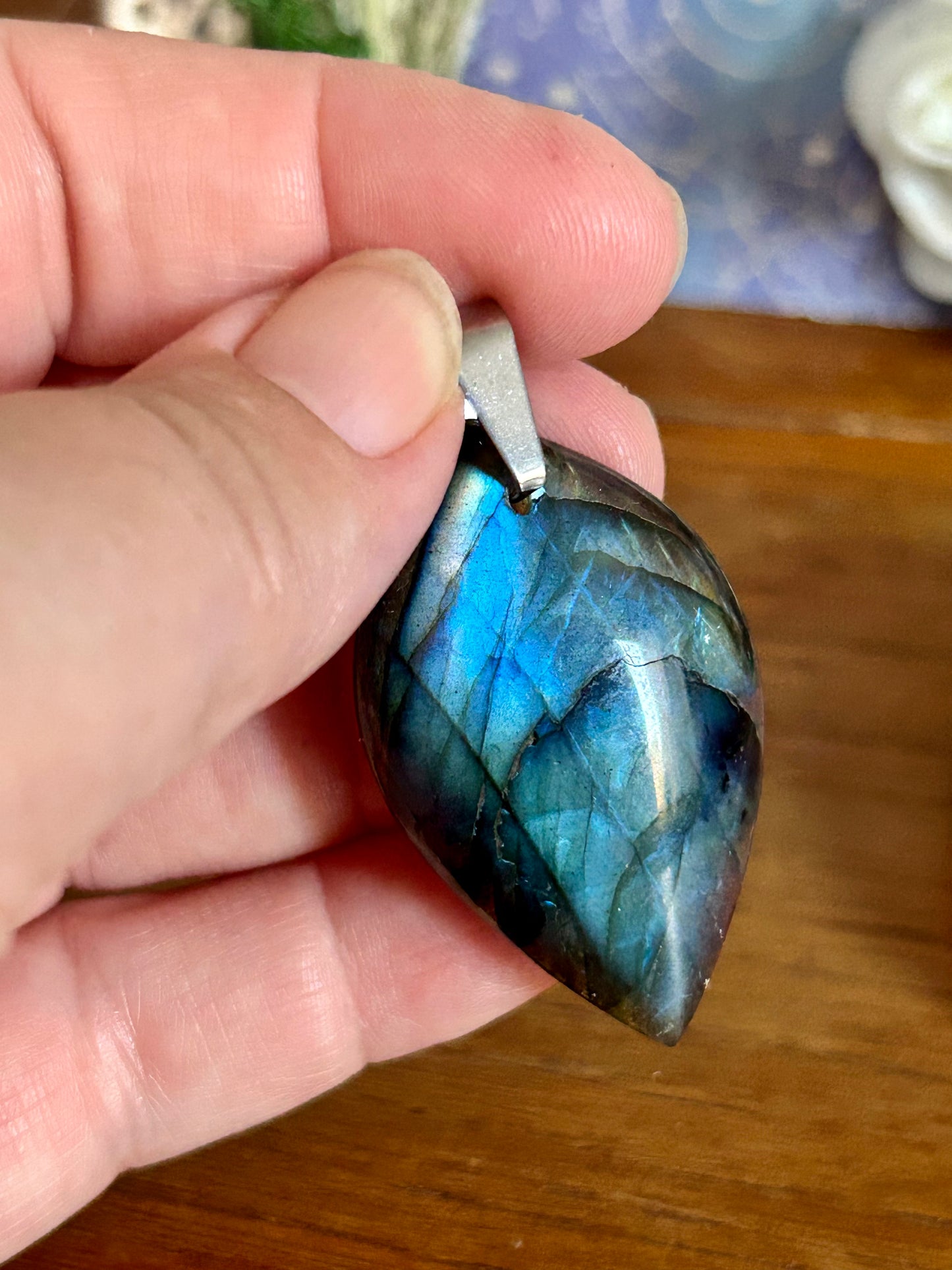 Pendentif en Labradorite