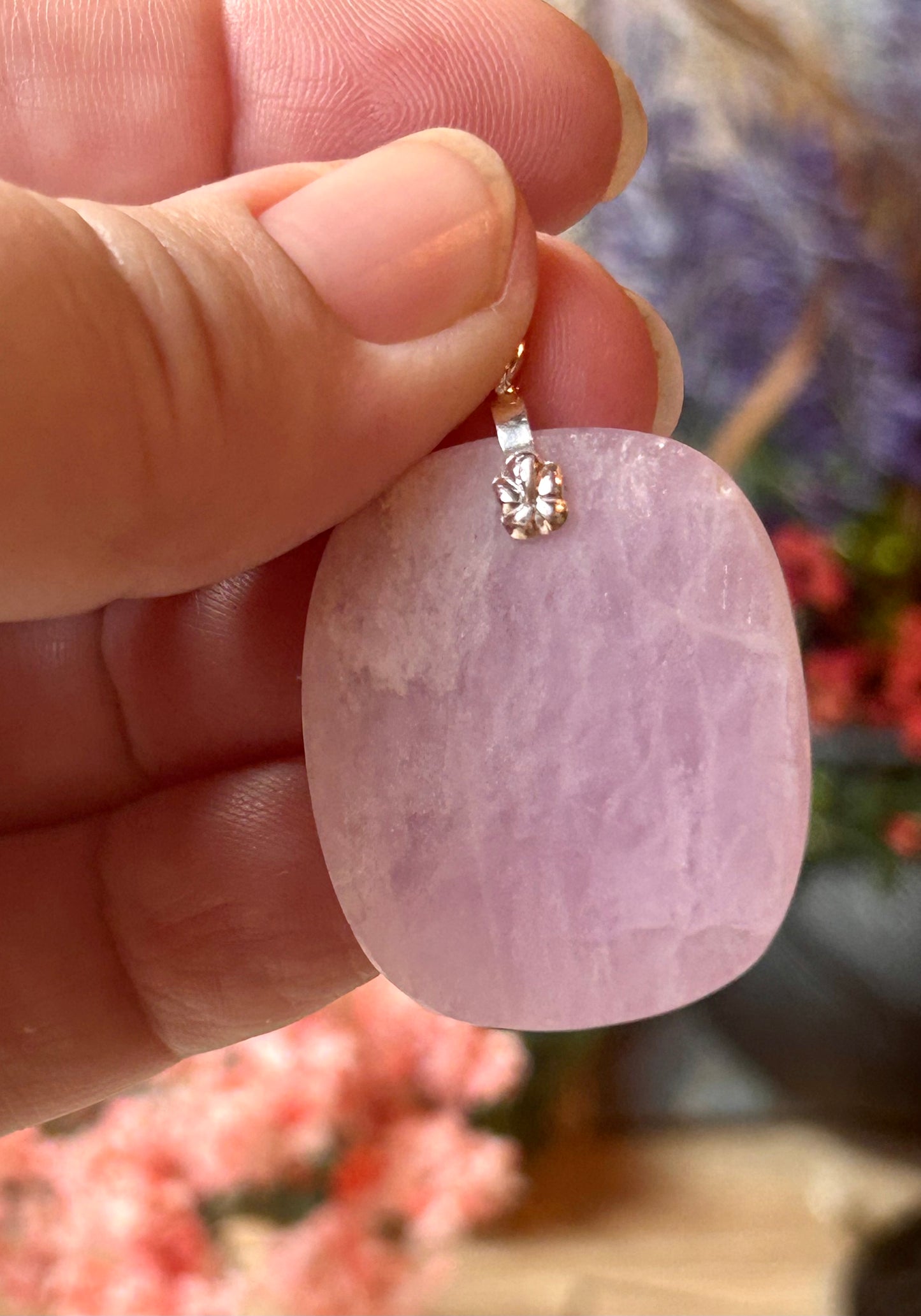 Pendentif de kunzite
