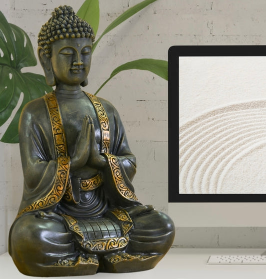 Statue Bouddha en prière