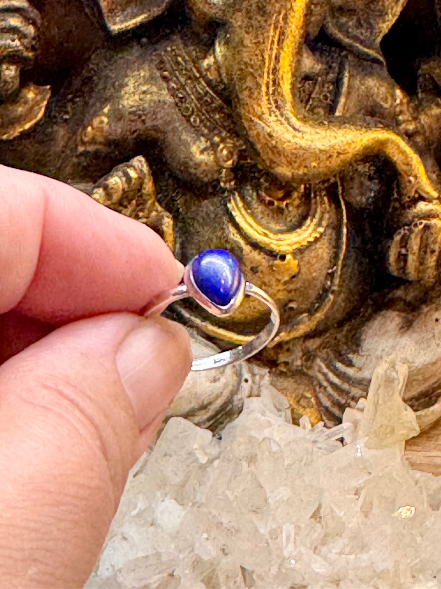 Bague Lapis-lazuli T56