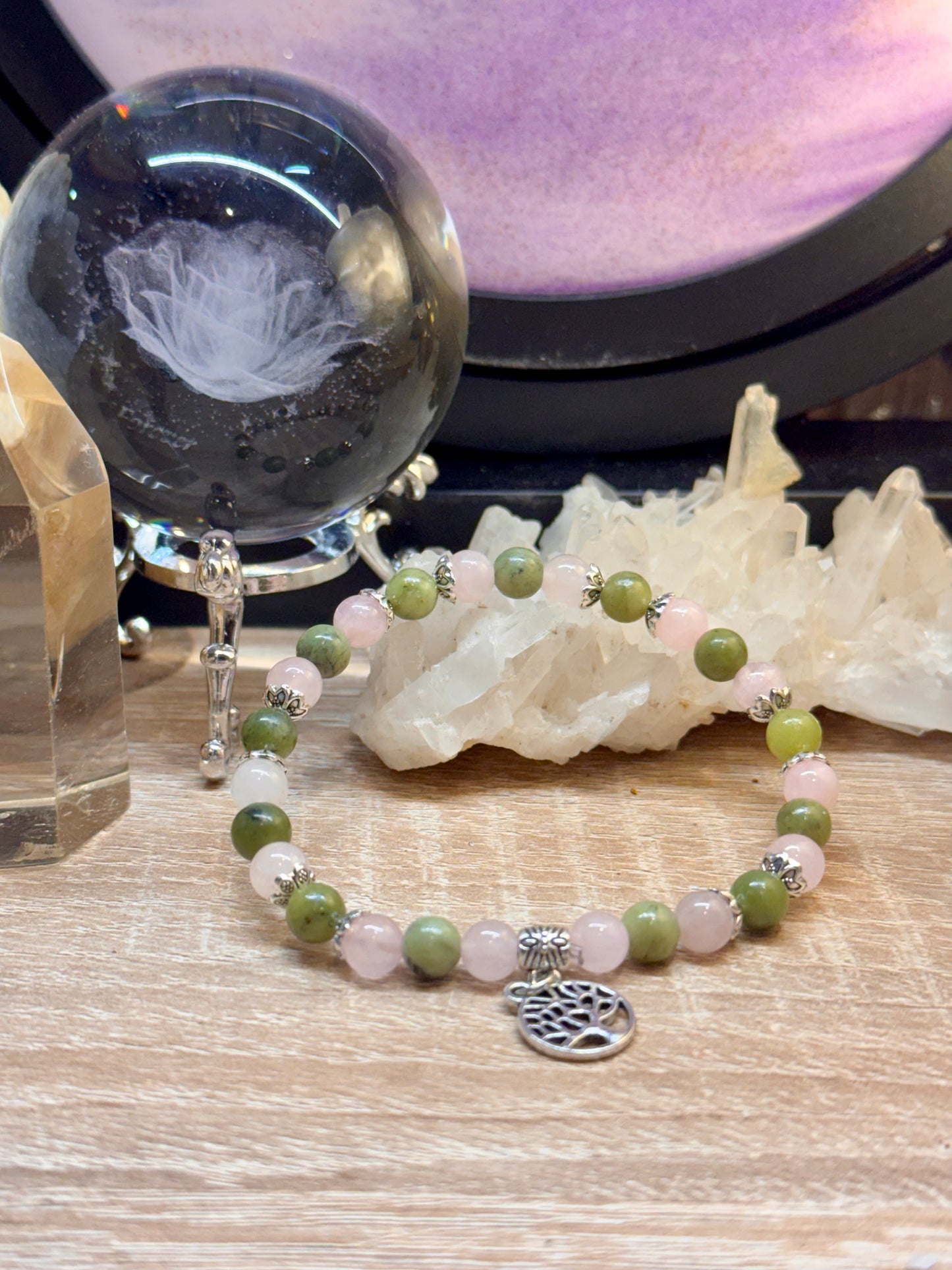 Bracelet "Apaisement et Amour Inconditionnel "