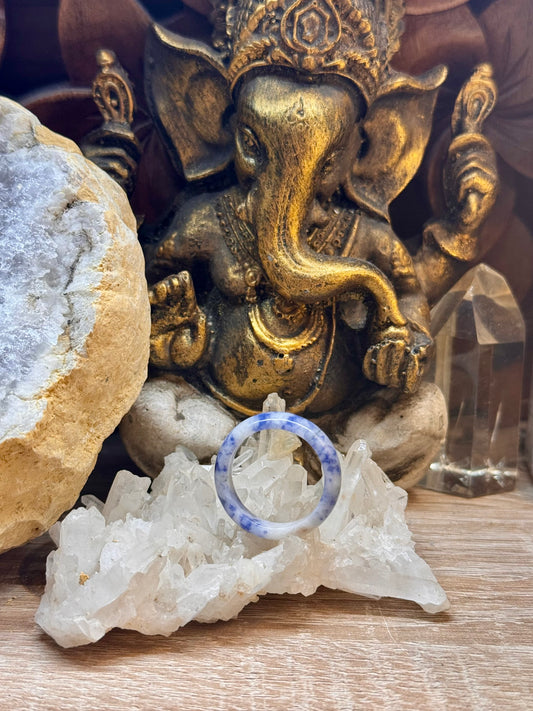 Anneau de Sodalite T64,5