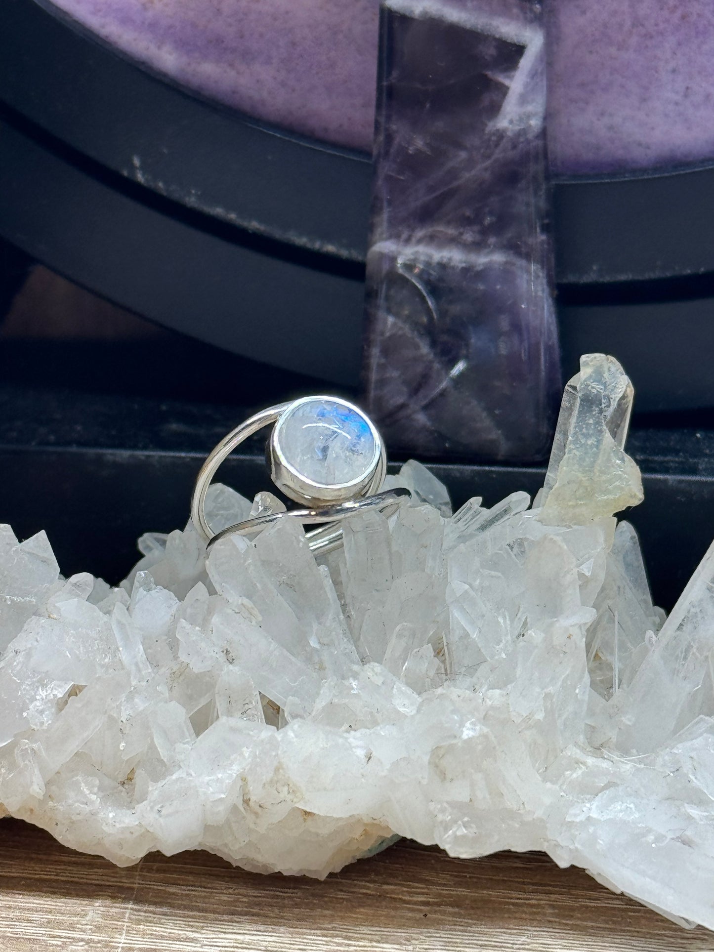 Bague Péristérite T49