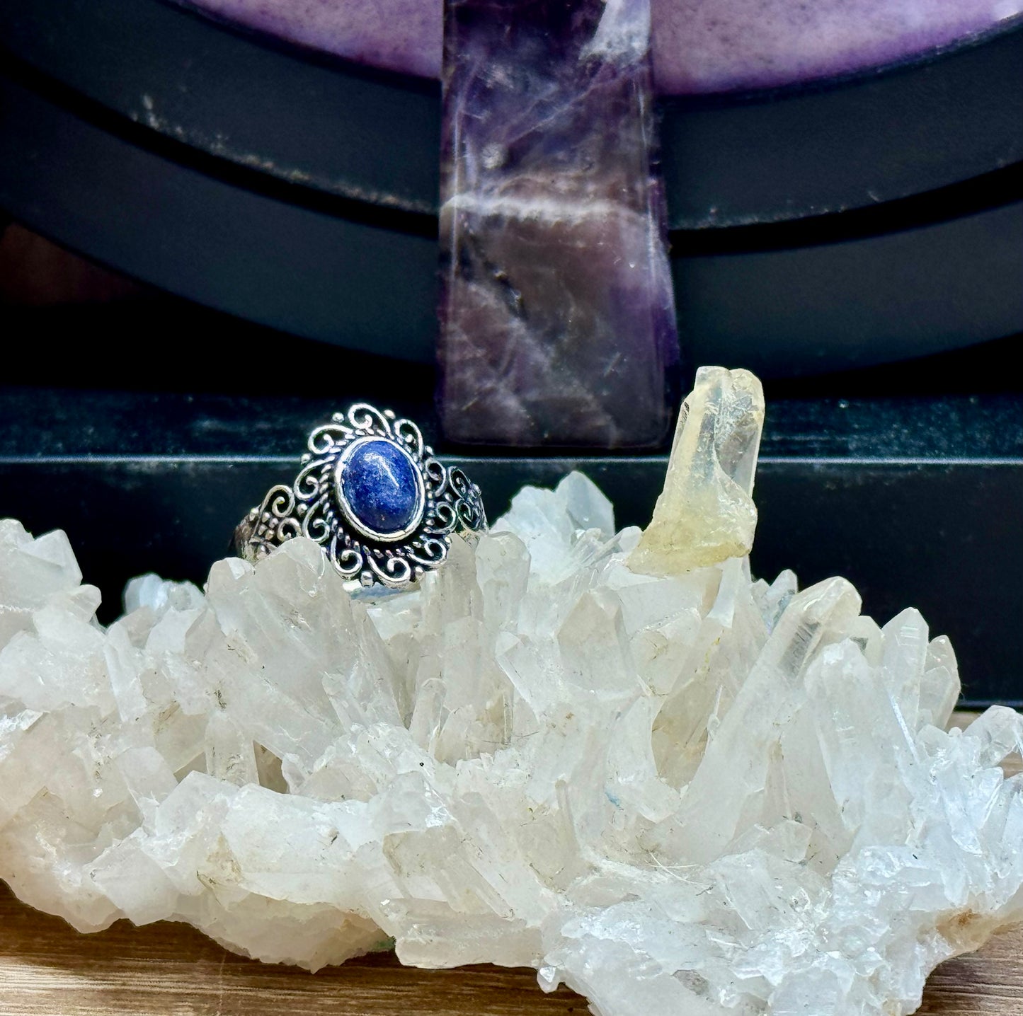 Bague Lapis Lazuli en argent T54