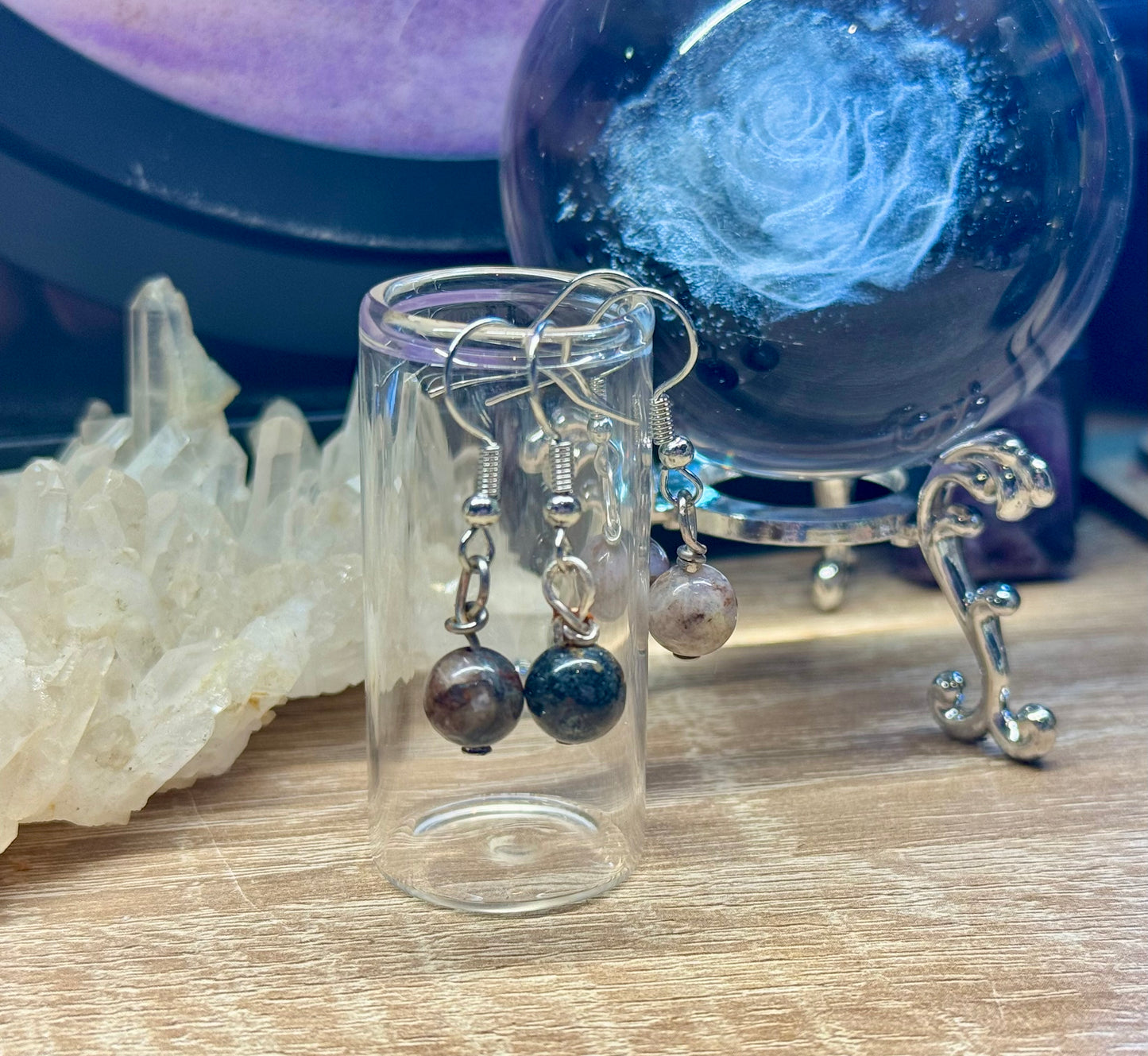 Boucles d’oreilles Piétersite