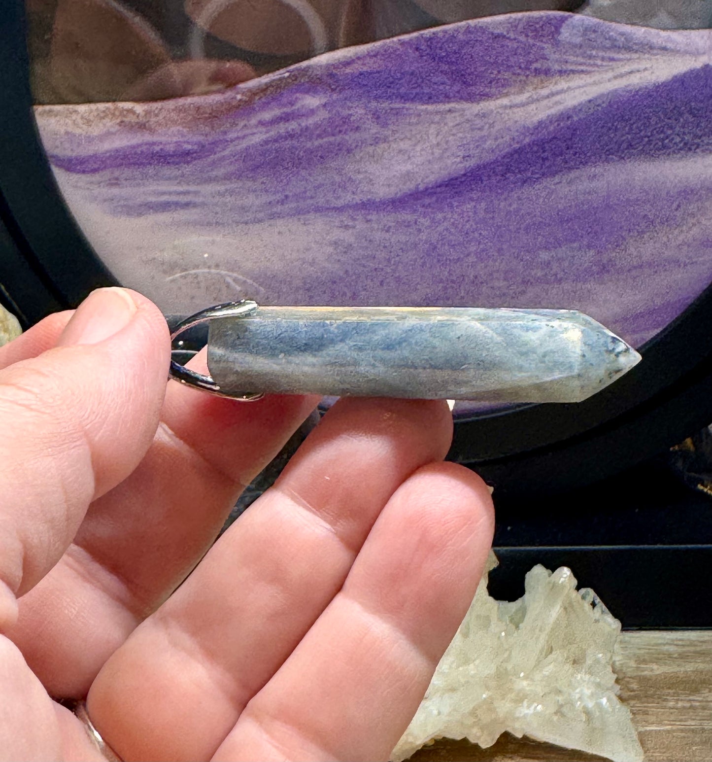 Pointe de labradorite