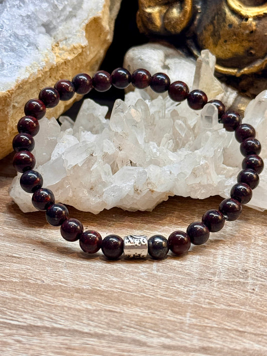 Bracelet de Quartz Hématoïde