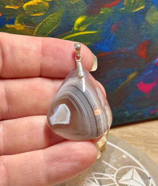 Pendentif d’agate