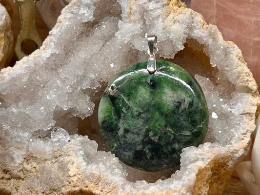 Pendentif de séraphinite