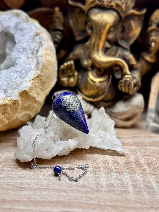 Pendule Goutte Lapis Lazuli