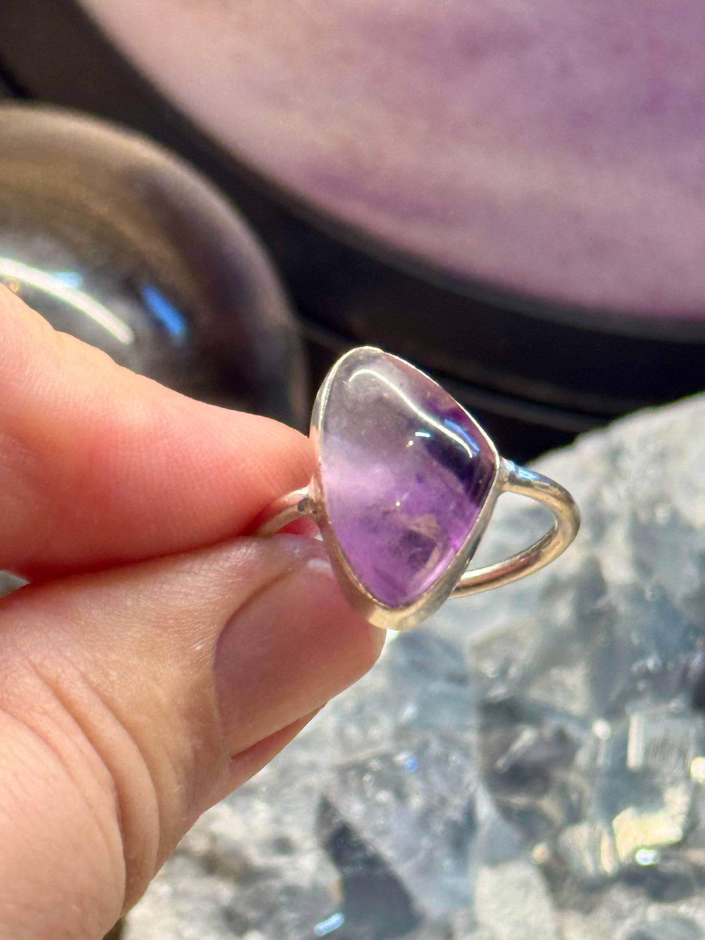Bague d’Améthyste T55