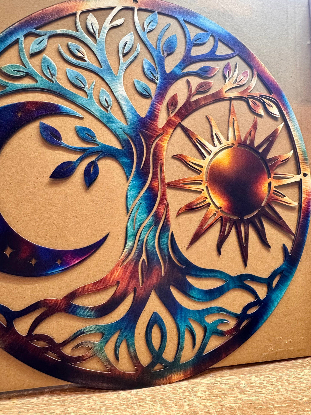 Décoration murale Soleil/Lune