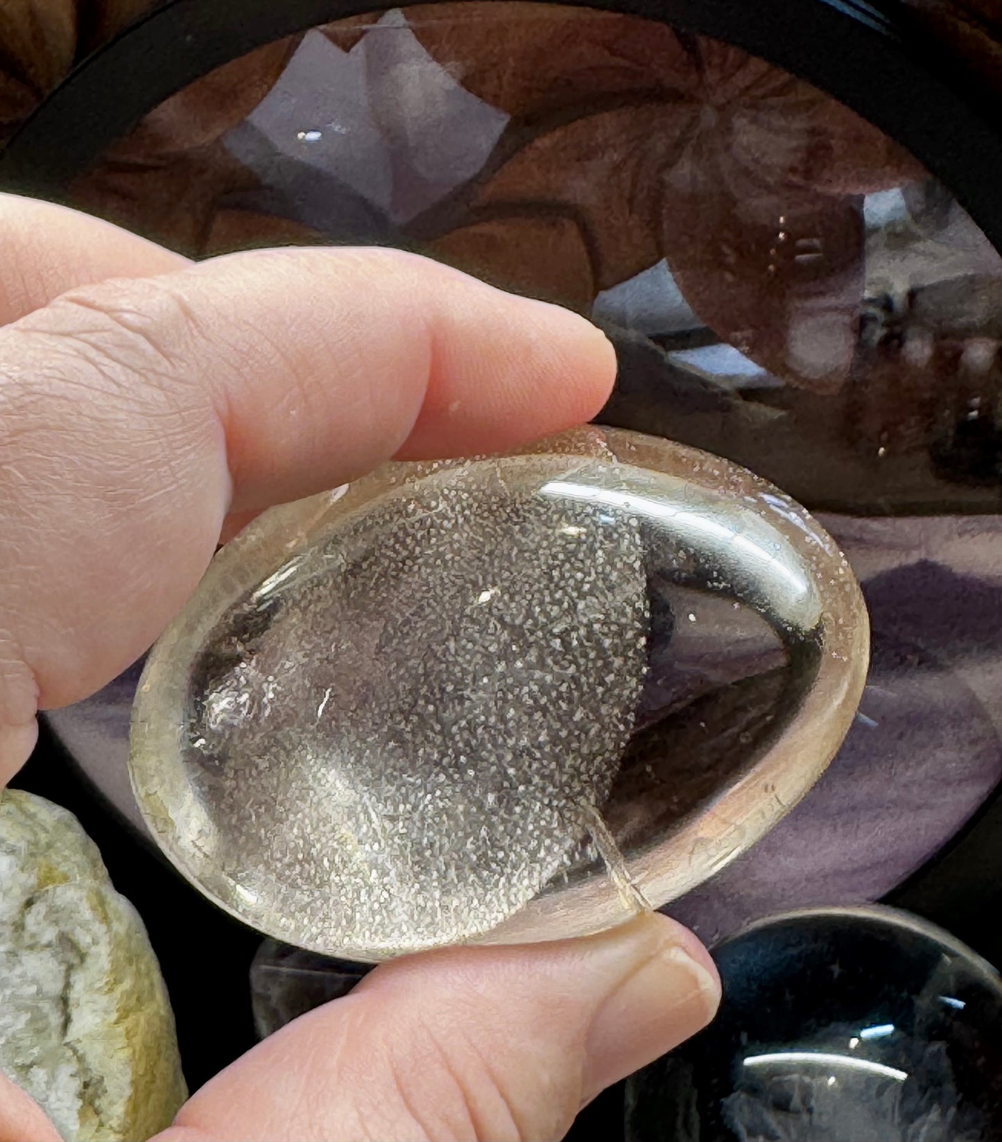 Galets de Quartz Cristal