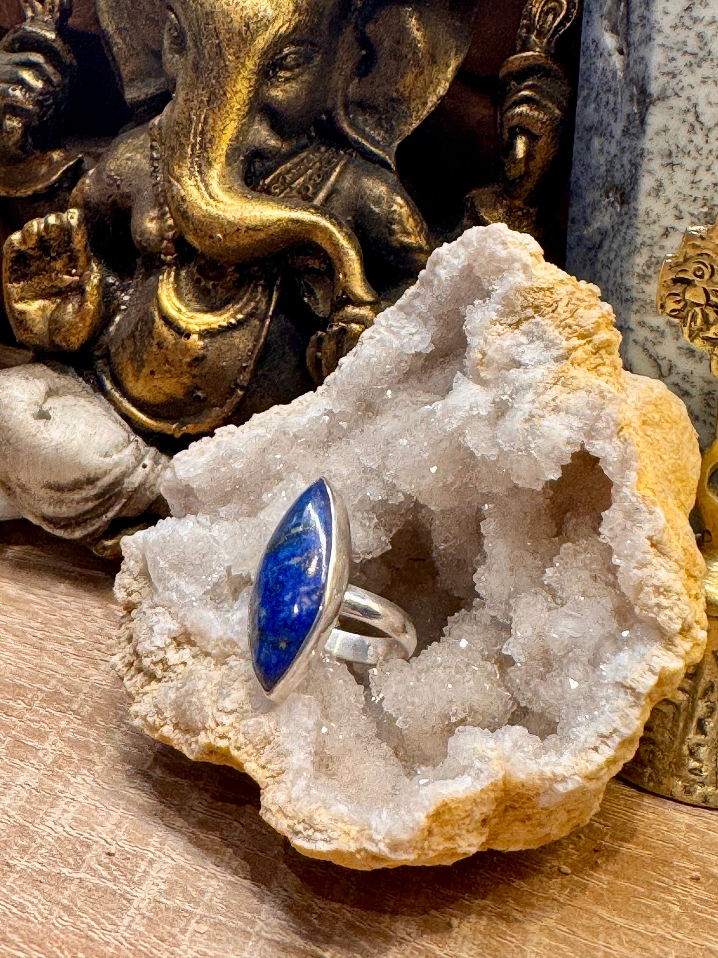Bague en lapis lazuli