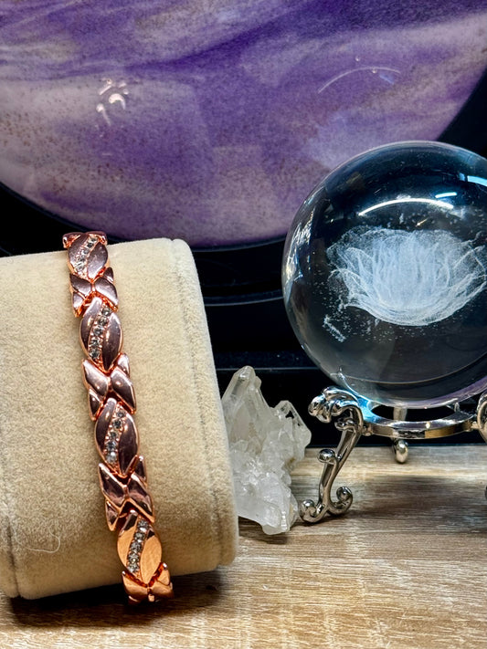 Bracelet magnétique en acier inoxydable