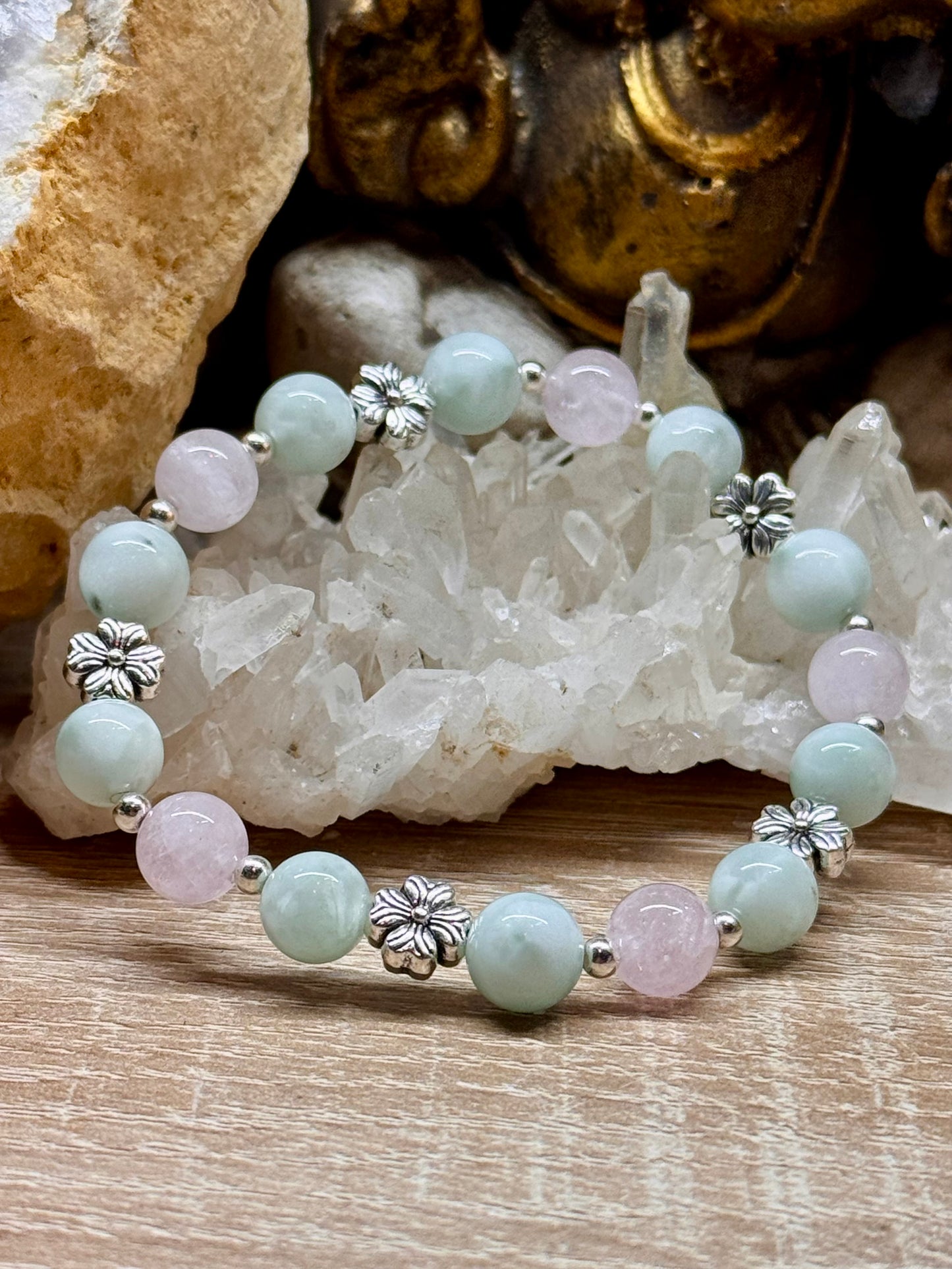 Bracelet "Compassion, Amour et Bonheur"