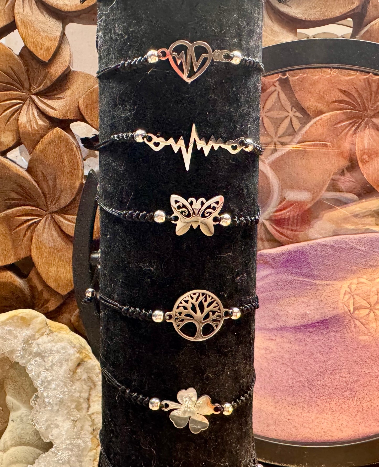 Bracelet ajustable avec symbole