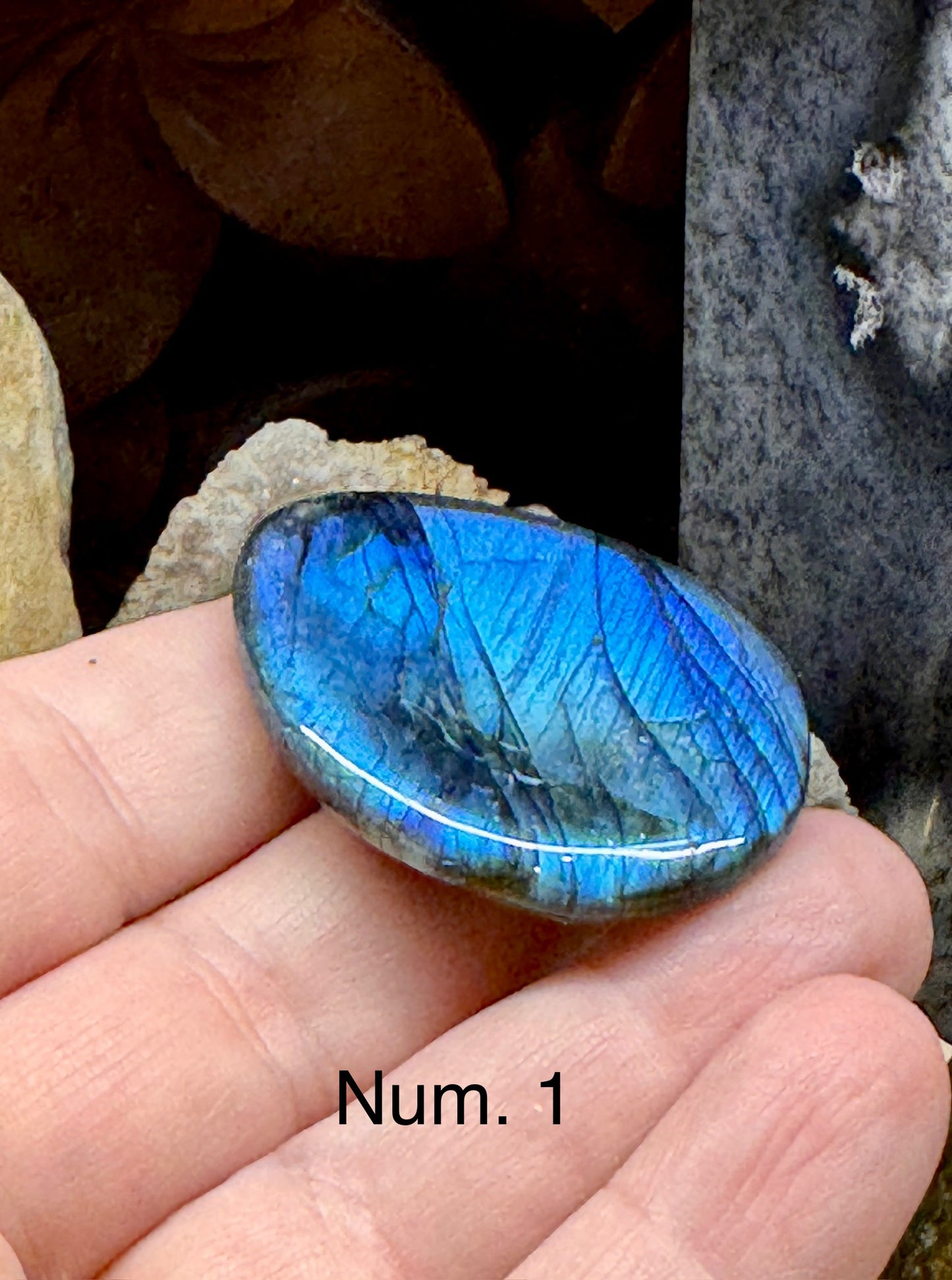 Pierre anti-stress labradorite
